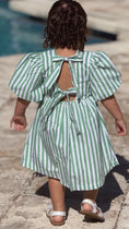 Carregue a imagem no visualizador da Galeria, Vestido Carol - Verde Listrado