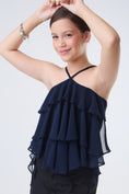 Carregue a imagem no visualizador da Galeria, Blusa Chiara - Azul Marinho