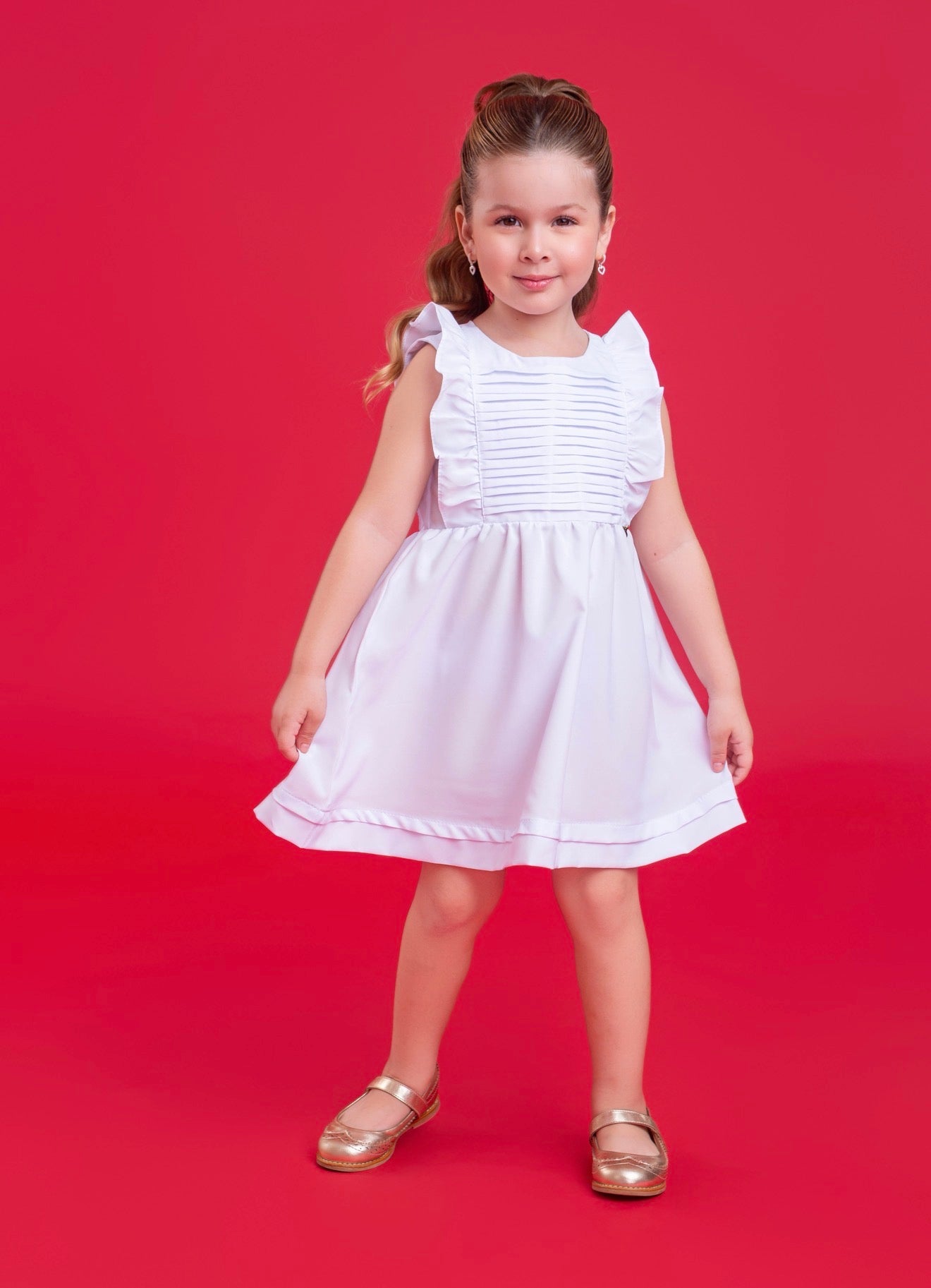 Vestido Catarina - Branco *PRE VENDA*