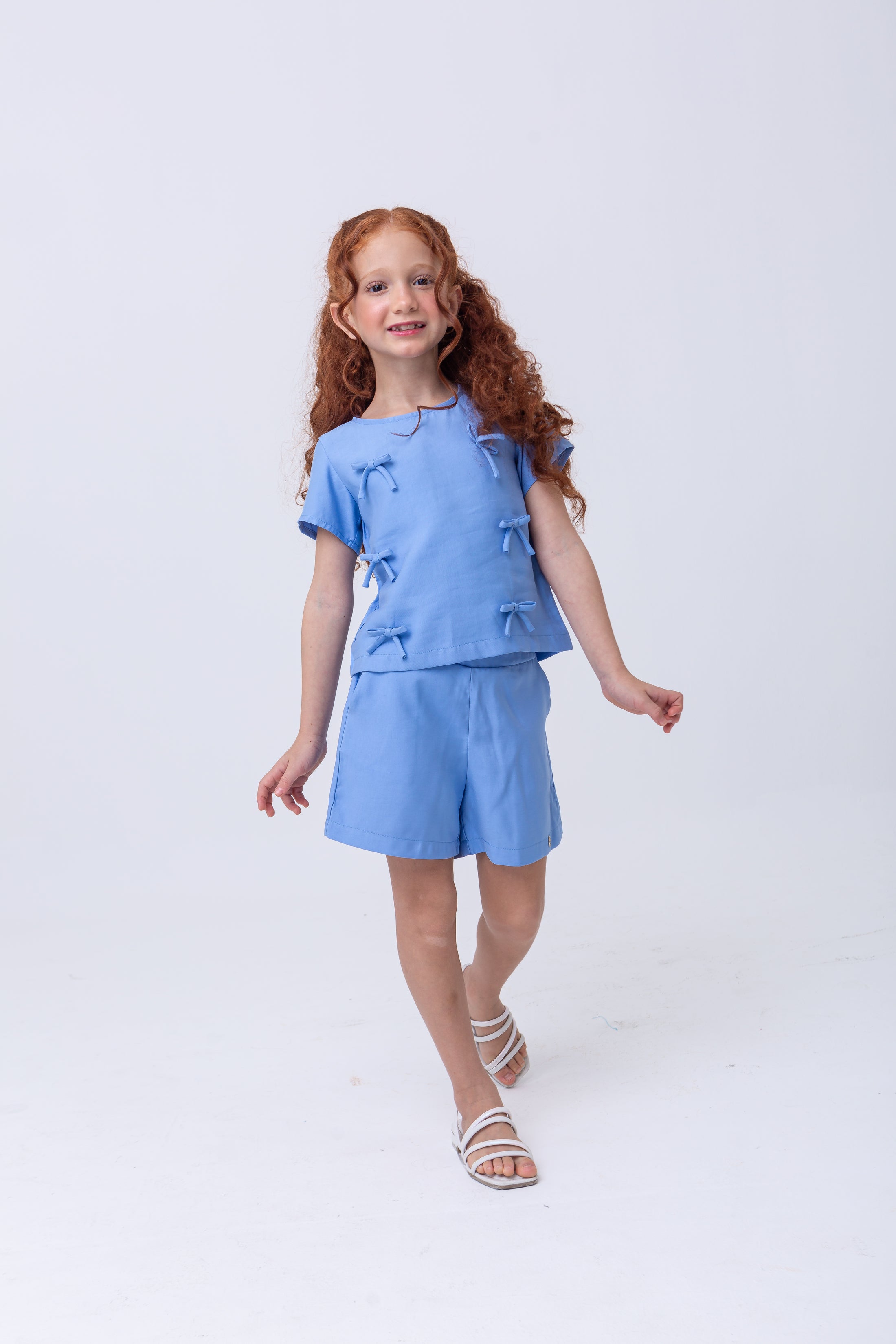 Conjunto Sophie - Azul Celeste