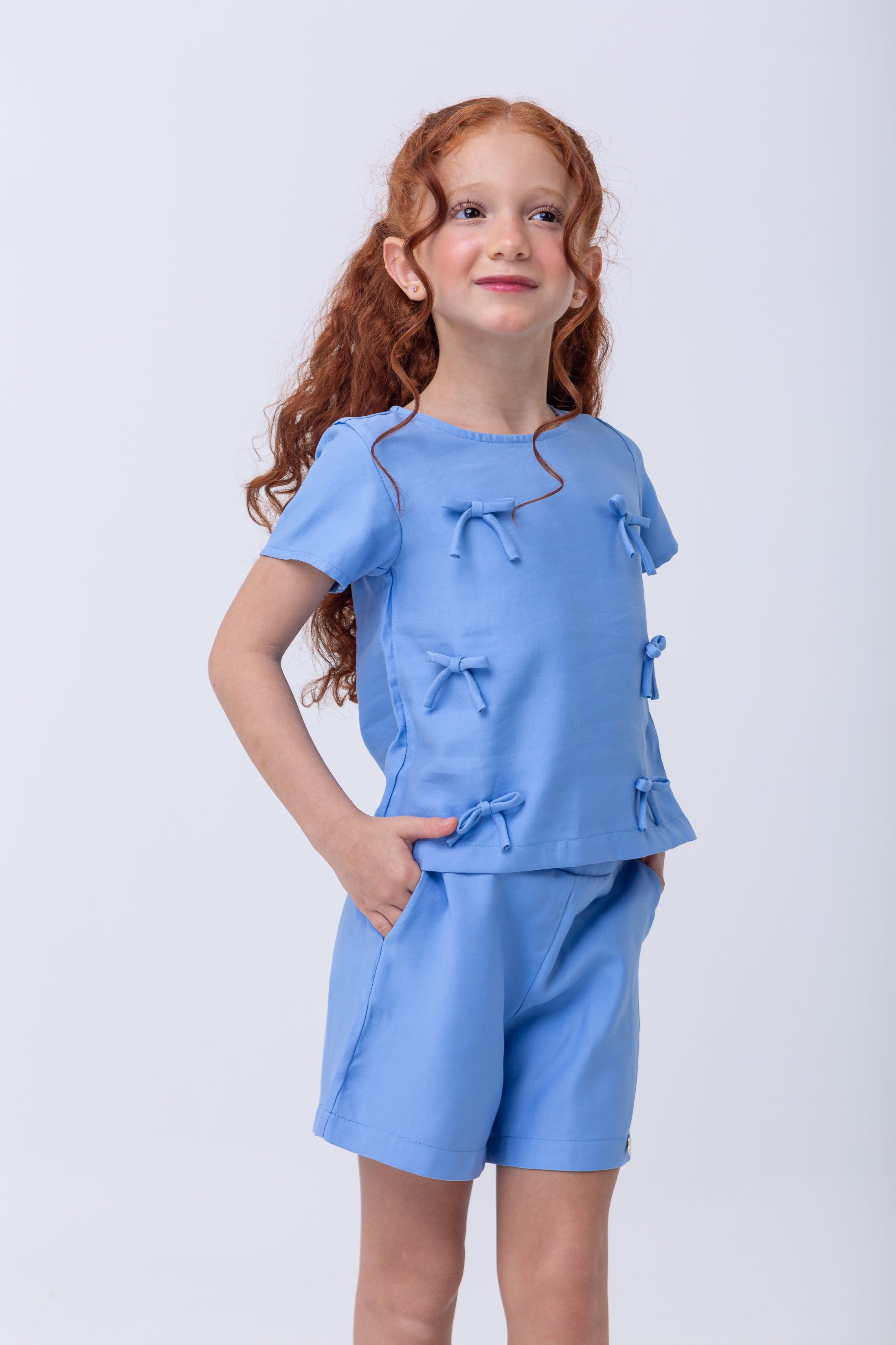 Conjunto Sophie - Azul Celeste