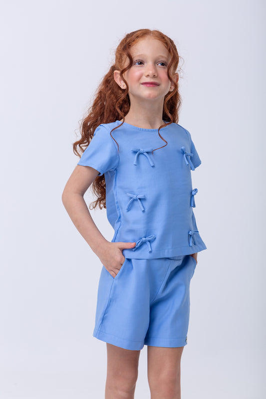 Conjunto Sophie - Azul Celeste