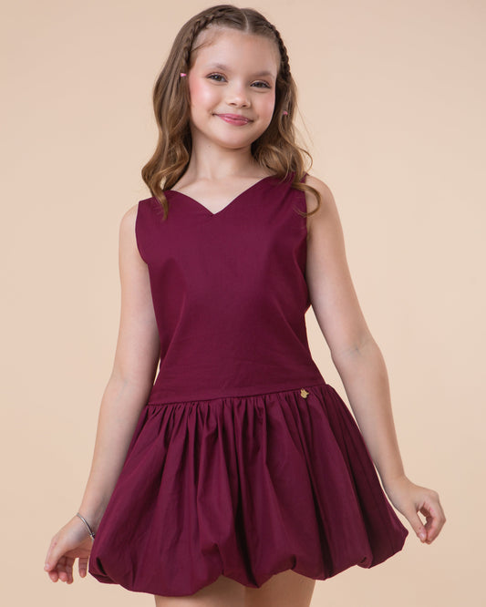 Vestido Camila - Uva