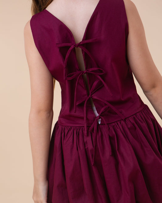 Vestido Camila - Uva