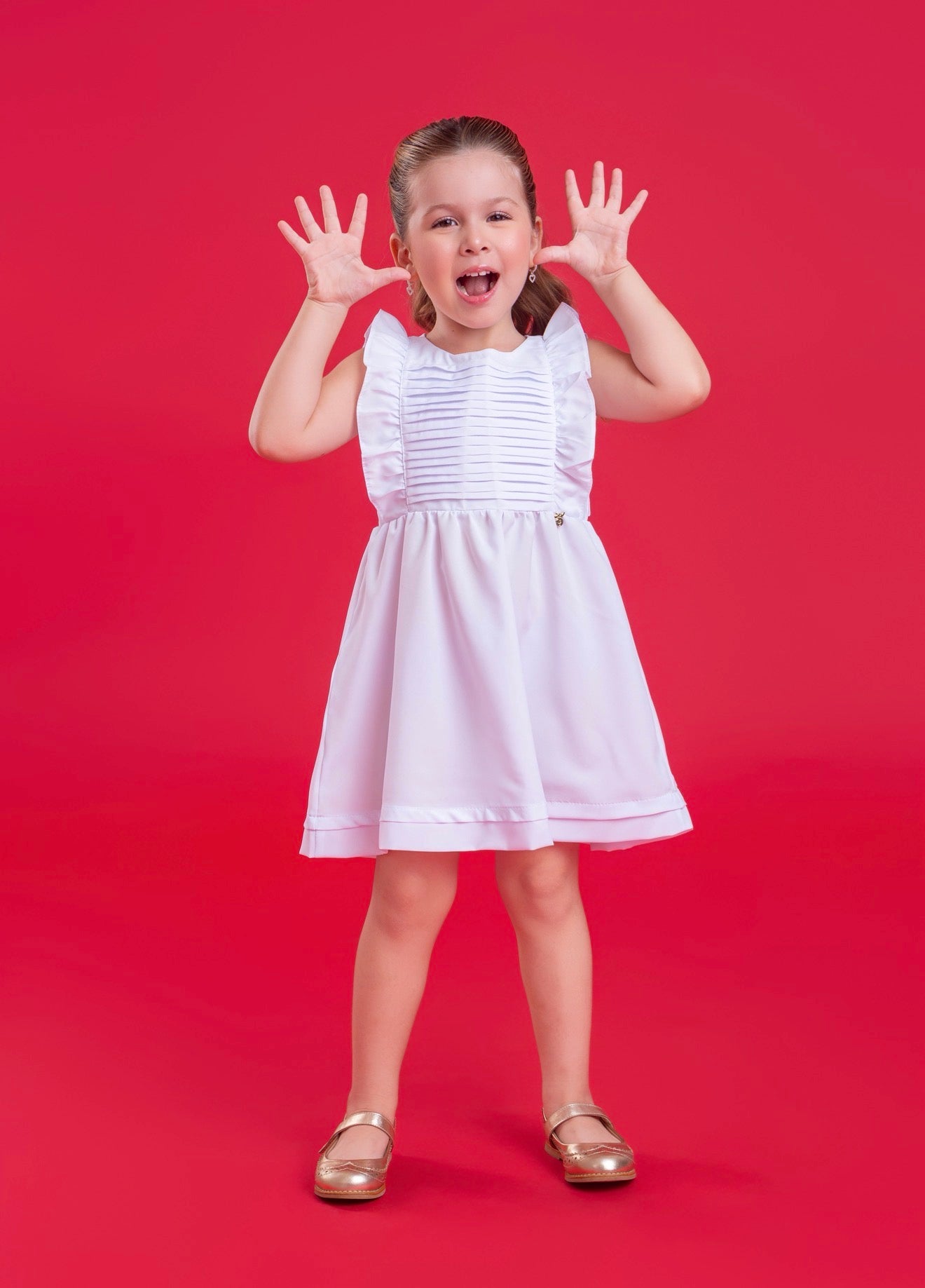 Vestido Catarina - Branco *PRE VENDA*