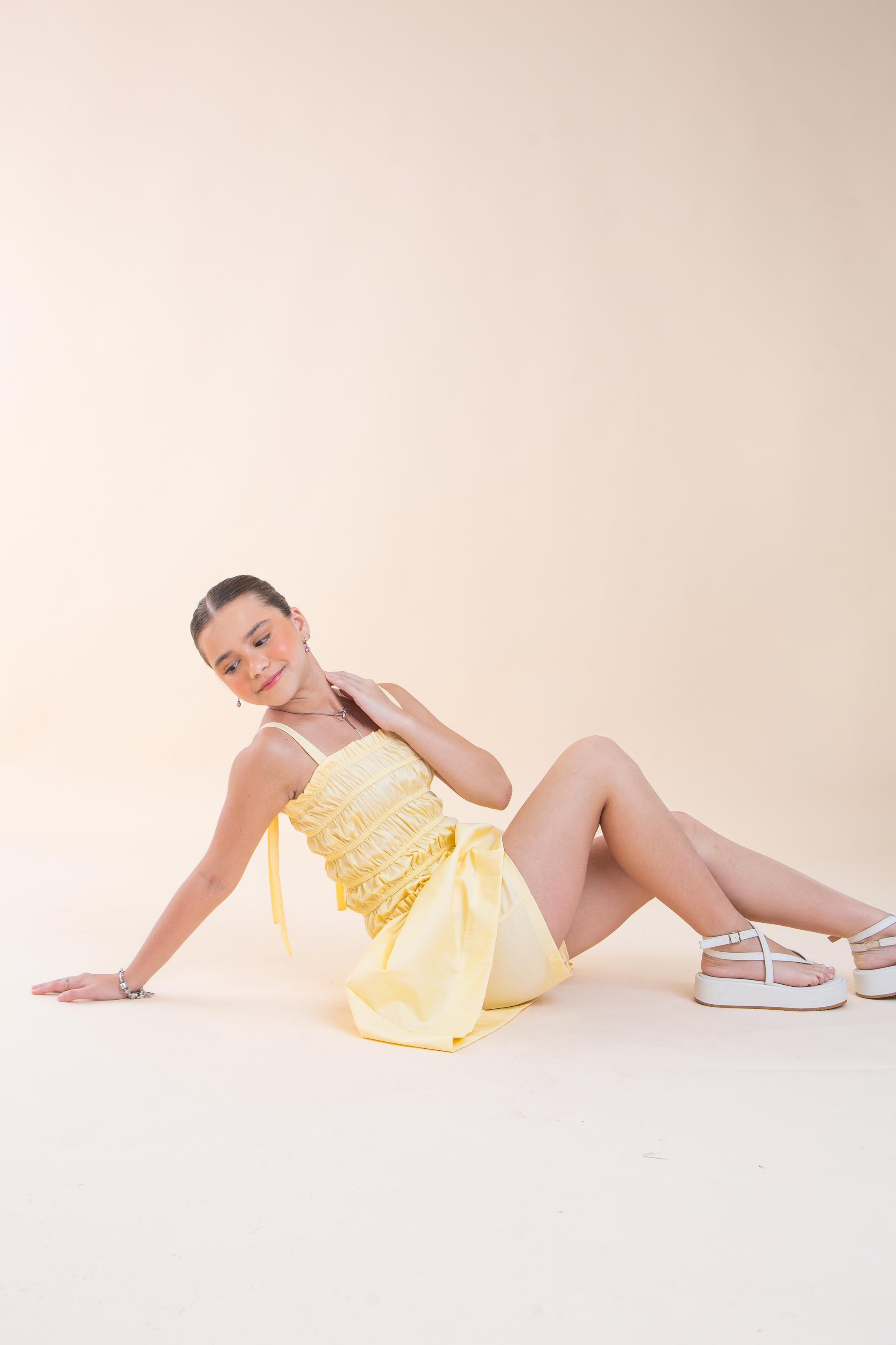 Vestido Beatrice - Crema