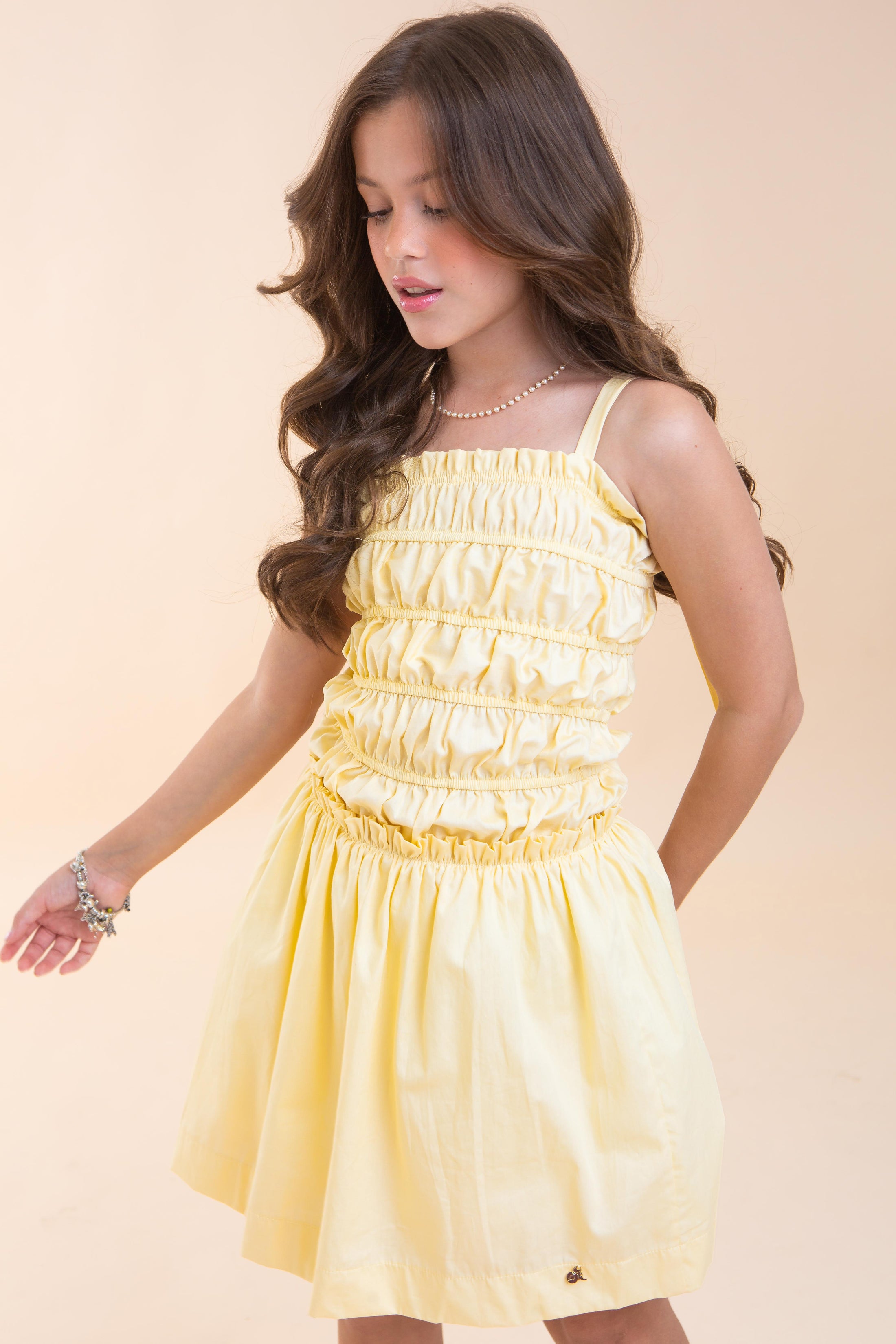 Vestido Beatrice - Crema