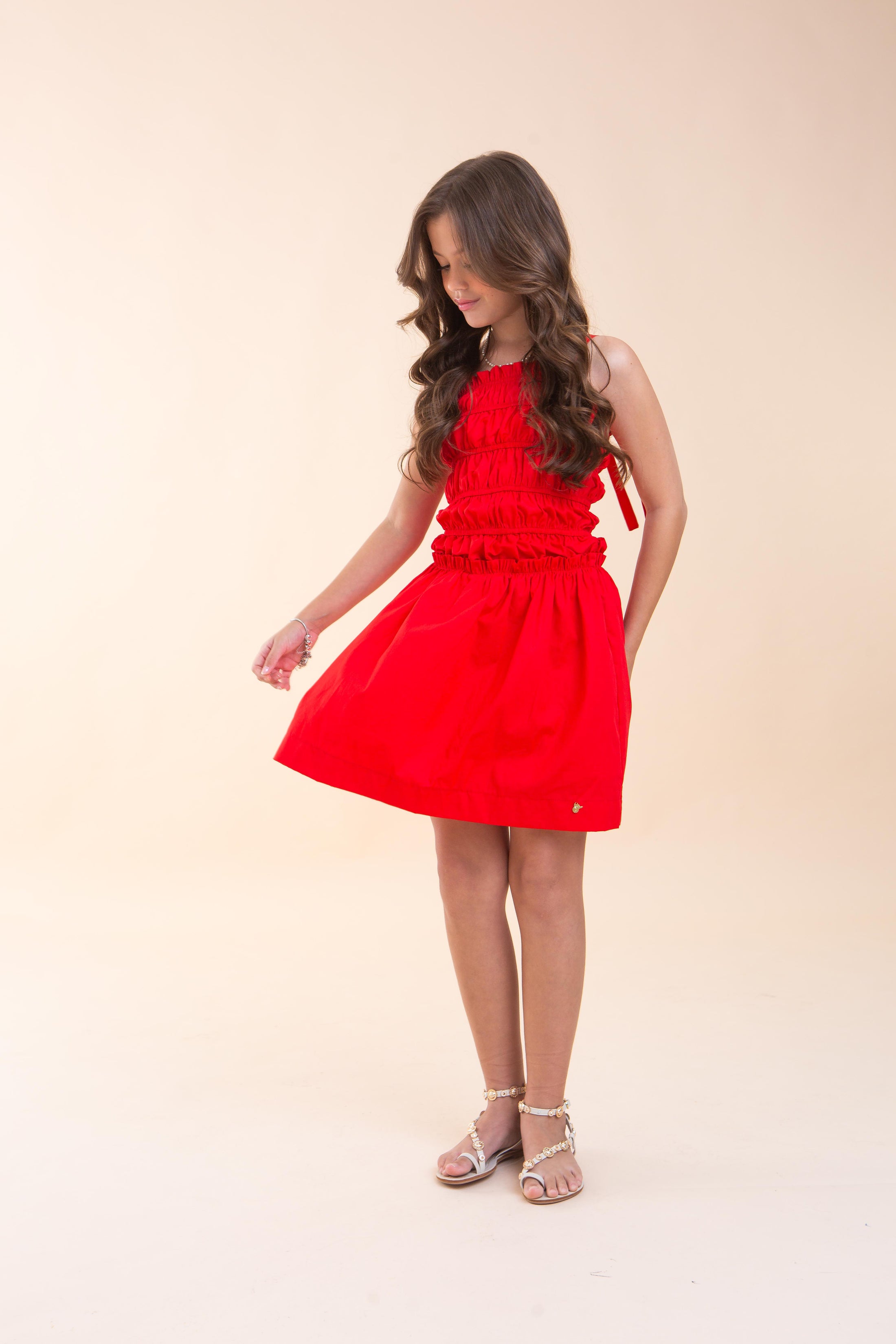 Vestido Beatrice - Pomodoro