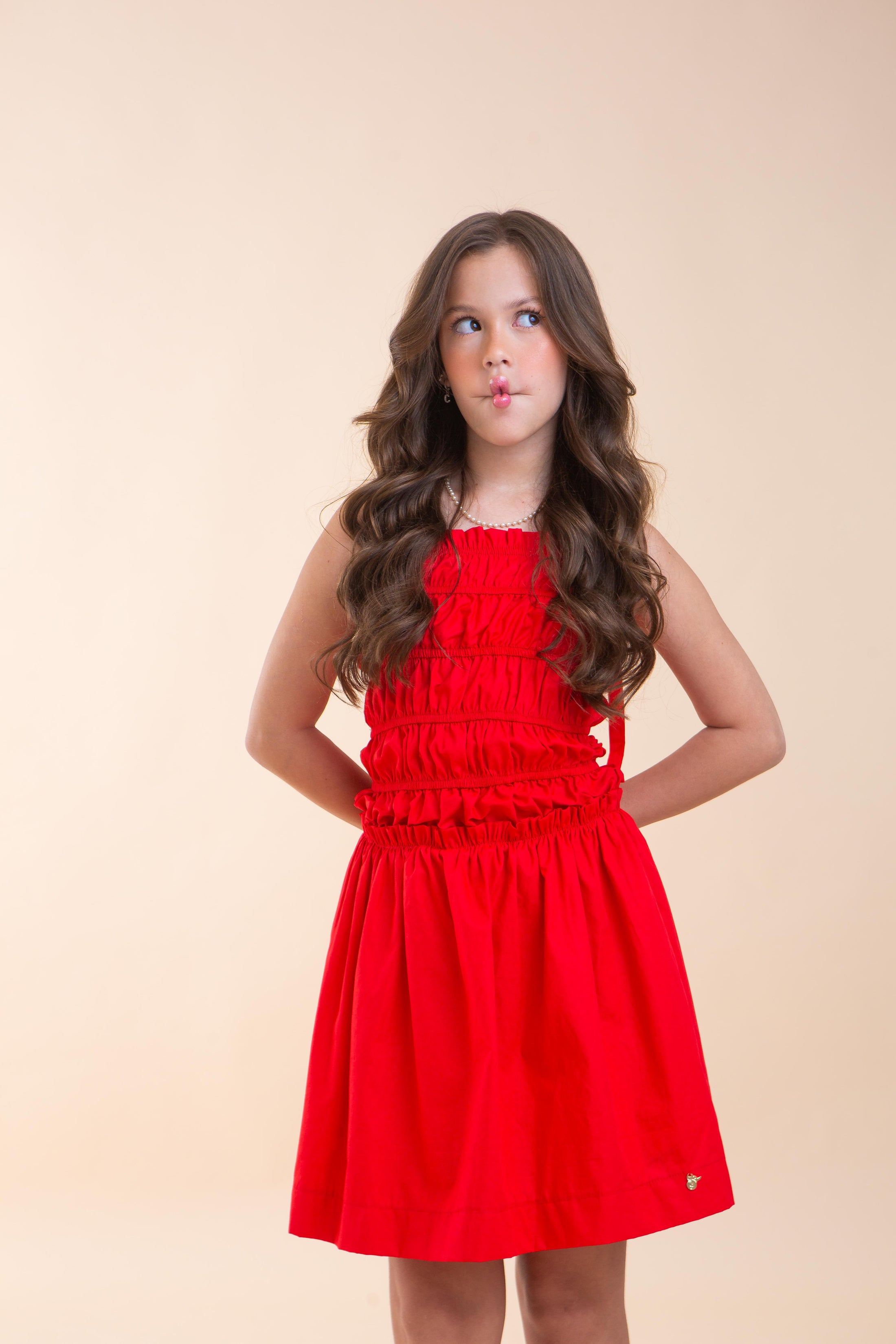 Vestido Beatrice - Pomodoro