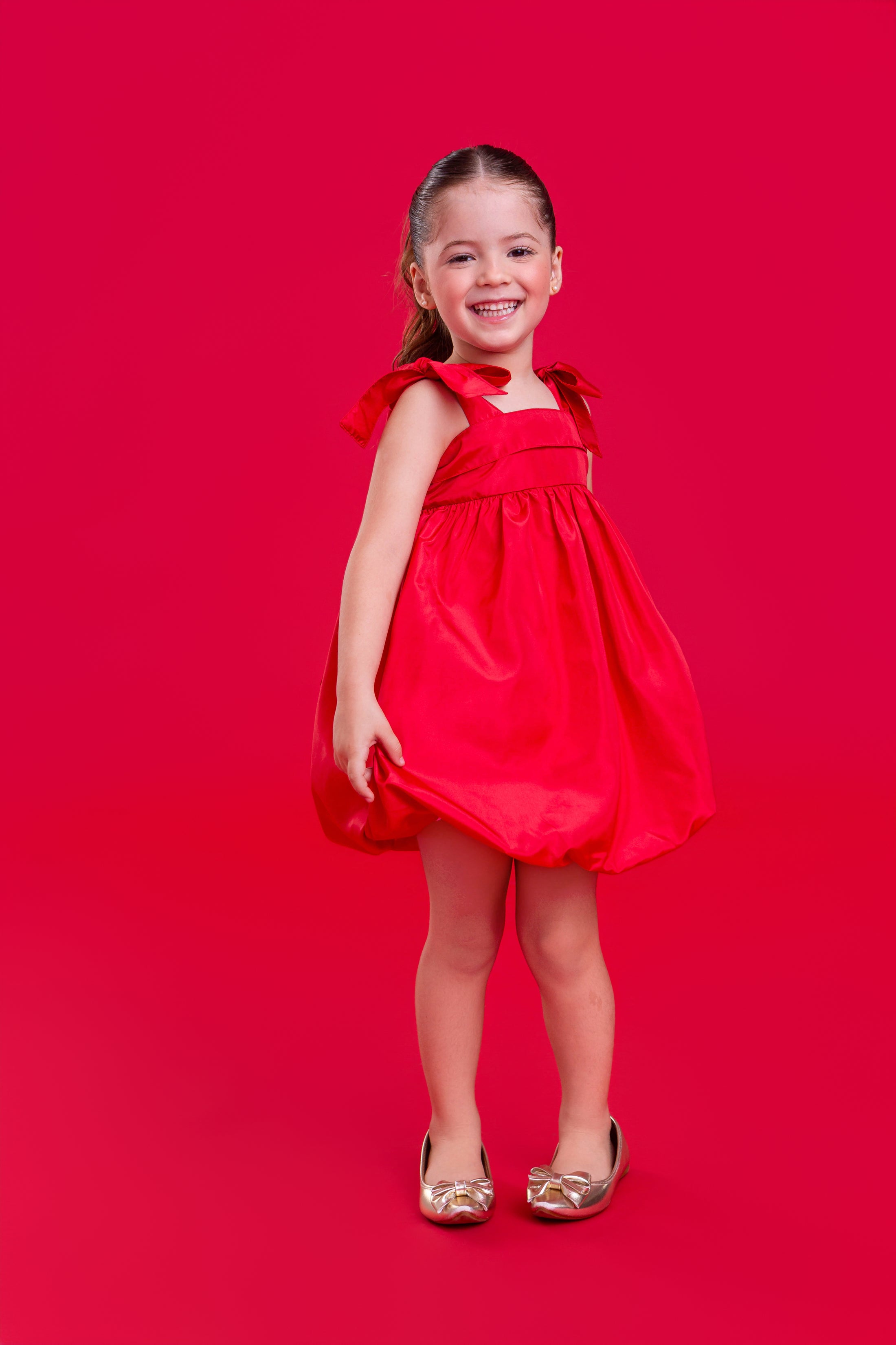 Vestido Betina - Vermelho