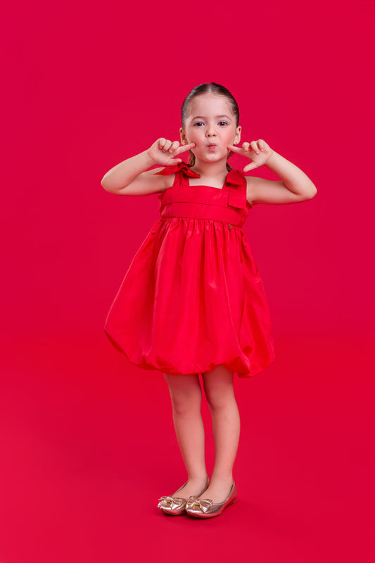 Vestido Betina - Vermelho