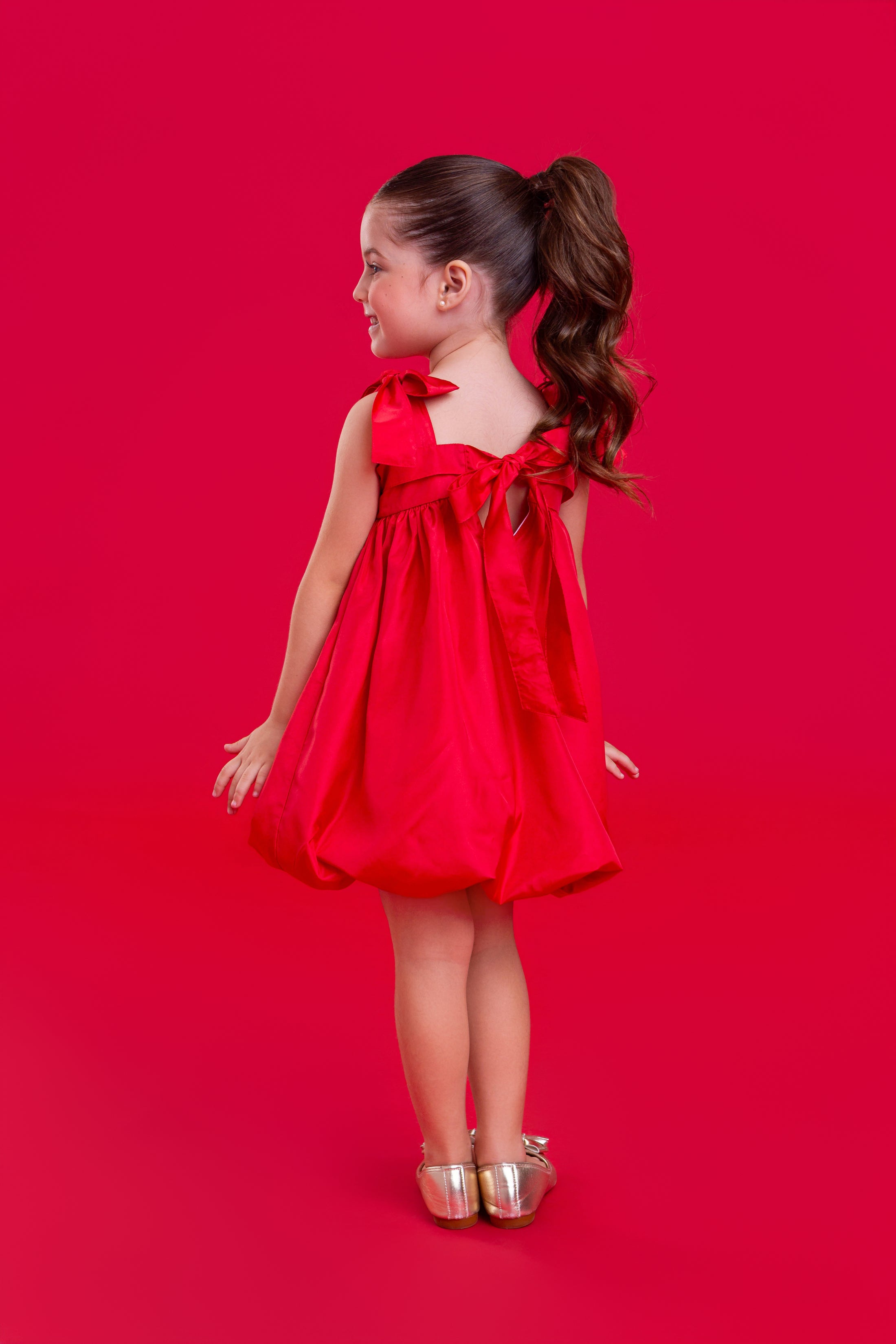 Vestido Betina - Vermelho