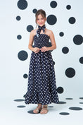 Carregue a imagem no visualizador da Galeria, Vestido Carlotta Poá Nero

