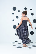 Carregue a imagem no visualizador da Galeria, Vestido Carlotta Poá Nero

