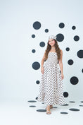Carregue a imagem no visualizador da Galeria, Vestido Carlotta Poá Crema
