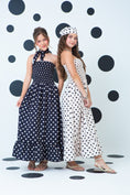Carregue a imagem no visualizador da Galeria, Vestido Carlotta Poá Nero
