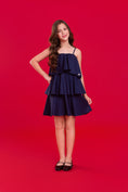Carregue a imagem no visualizador da Galeria, Vestido Serena - Azul Marinho
