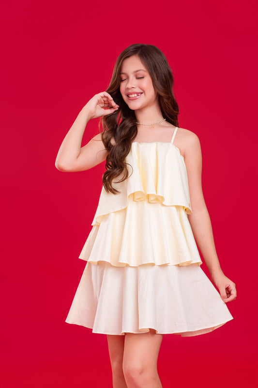 Vestido Serena - Marfim