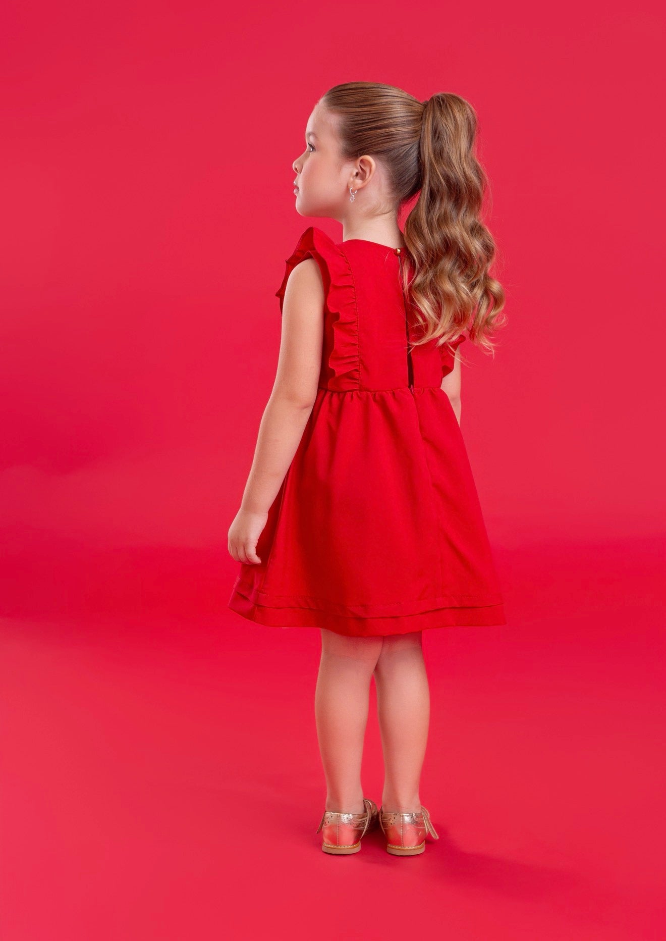 Vestido Catarina - Vermelho *PRE VENDA*