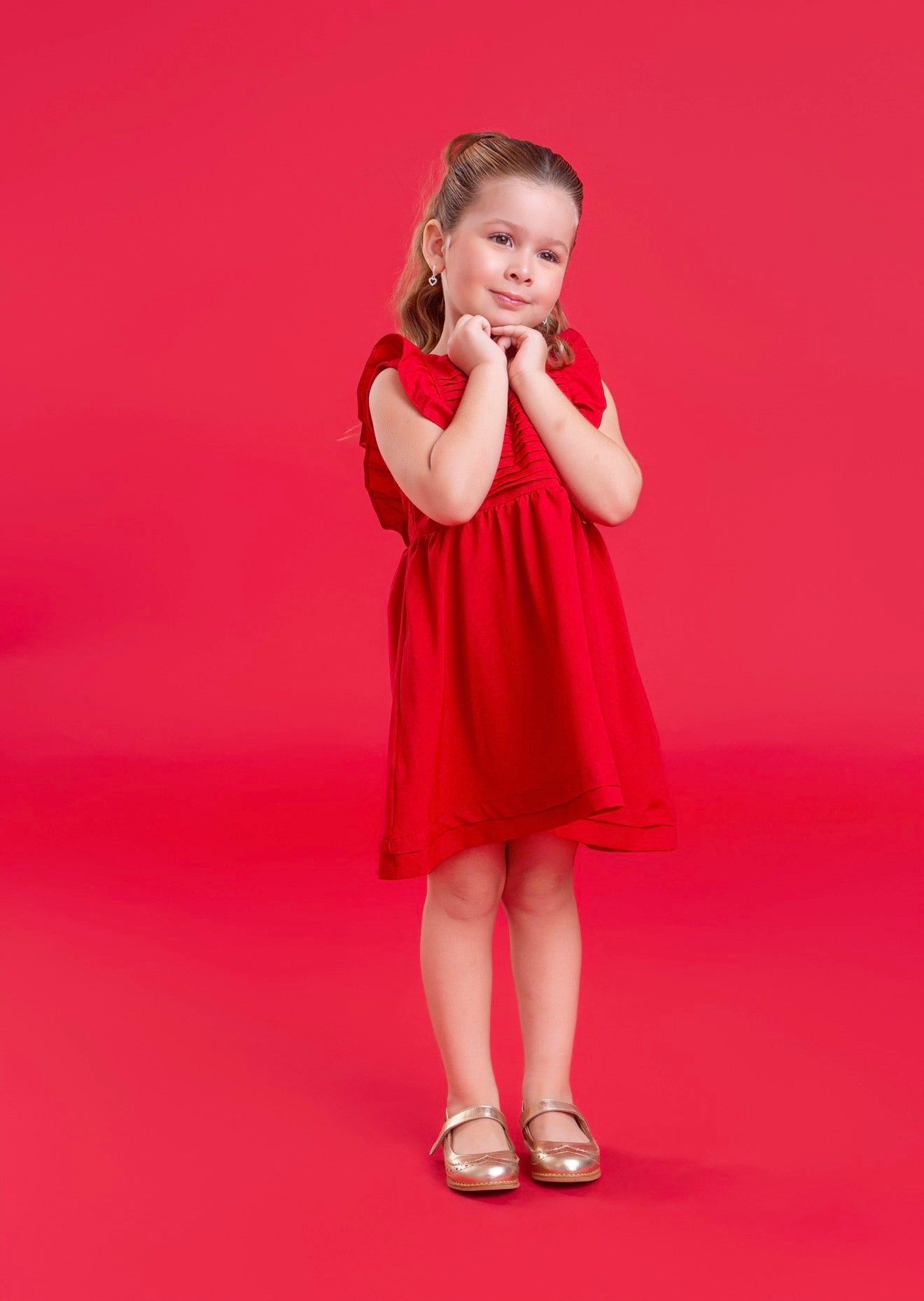 Vestido Catarina - Vermelho *PRE VENDA*