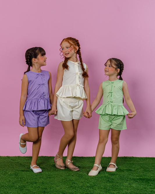 Conjunto Peplum Bete - Verde