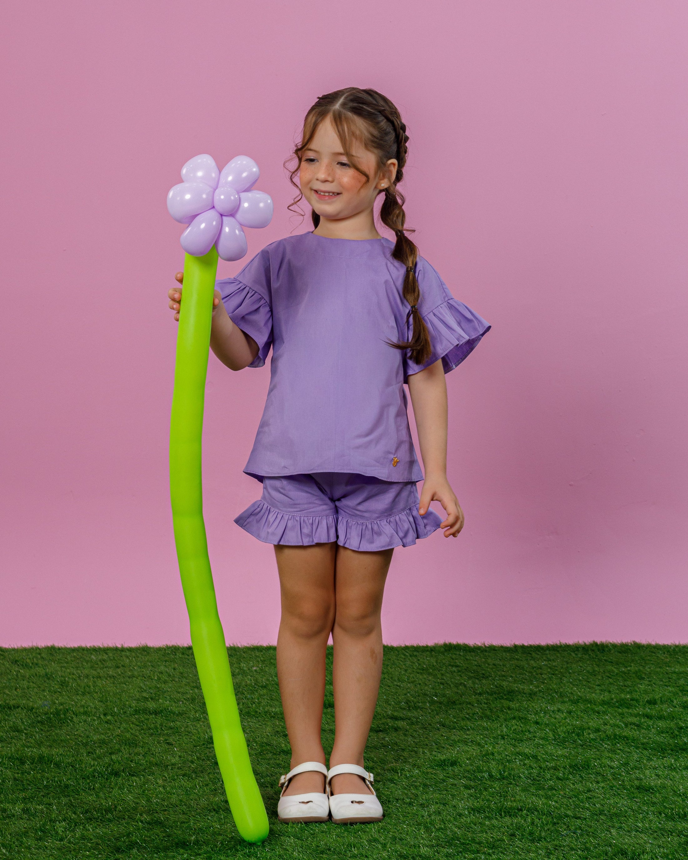 Conjunto Yoyo - Lilas