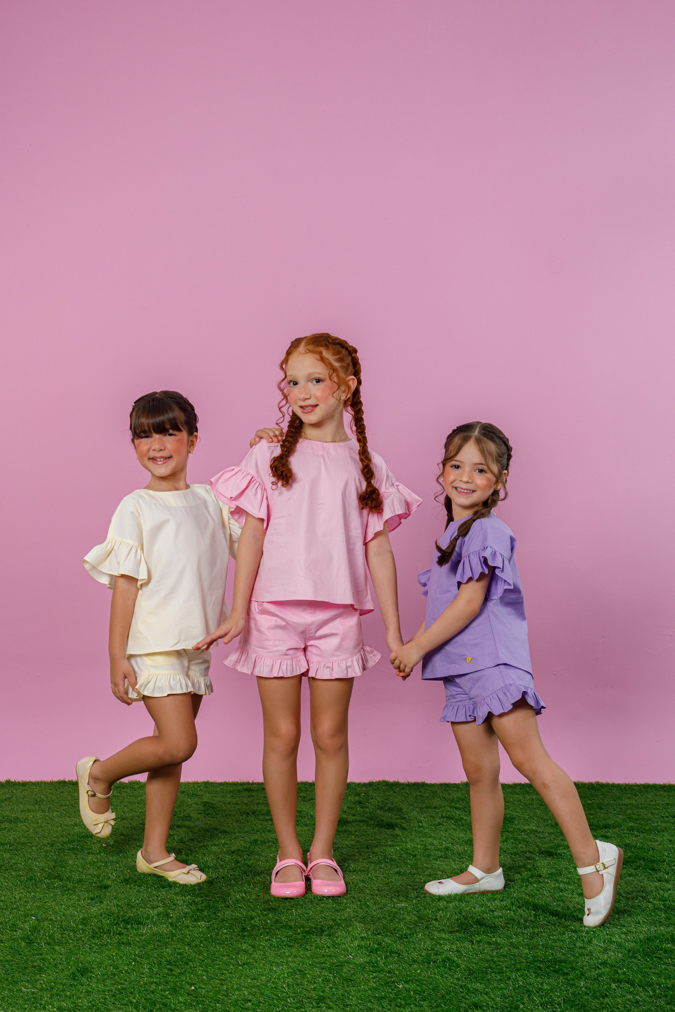 Conjunto Yoyo - Rosa