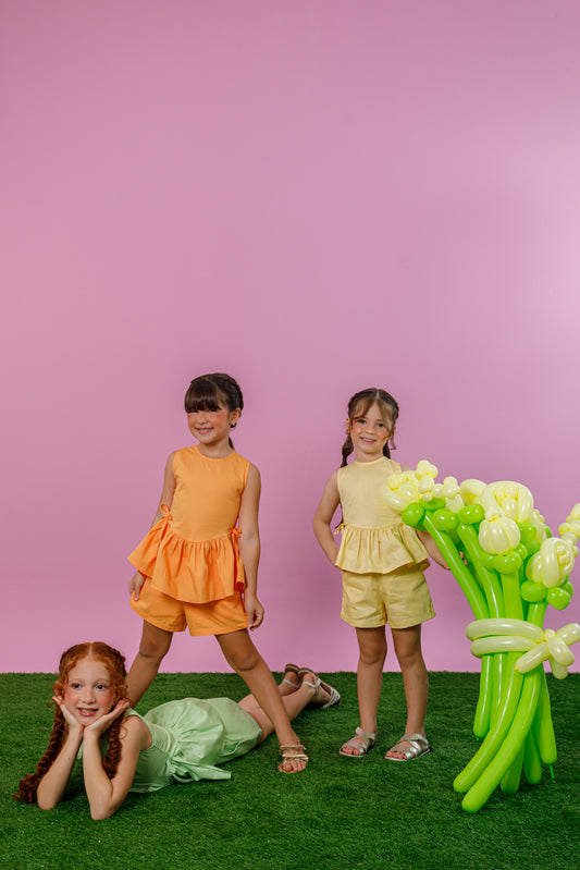 Conjunto Gigi - Laranja