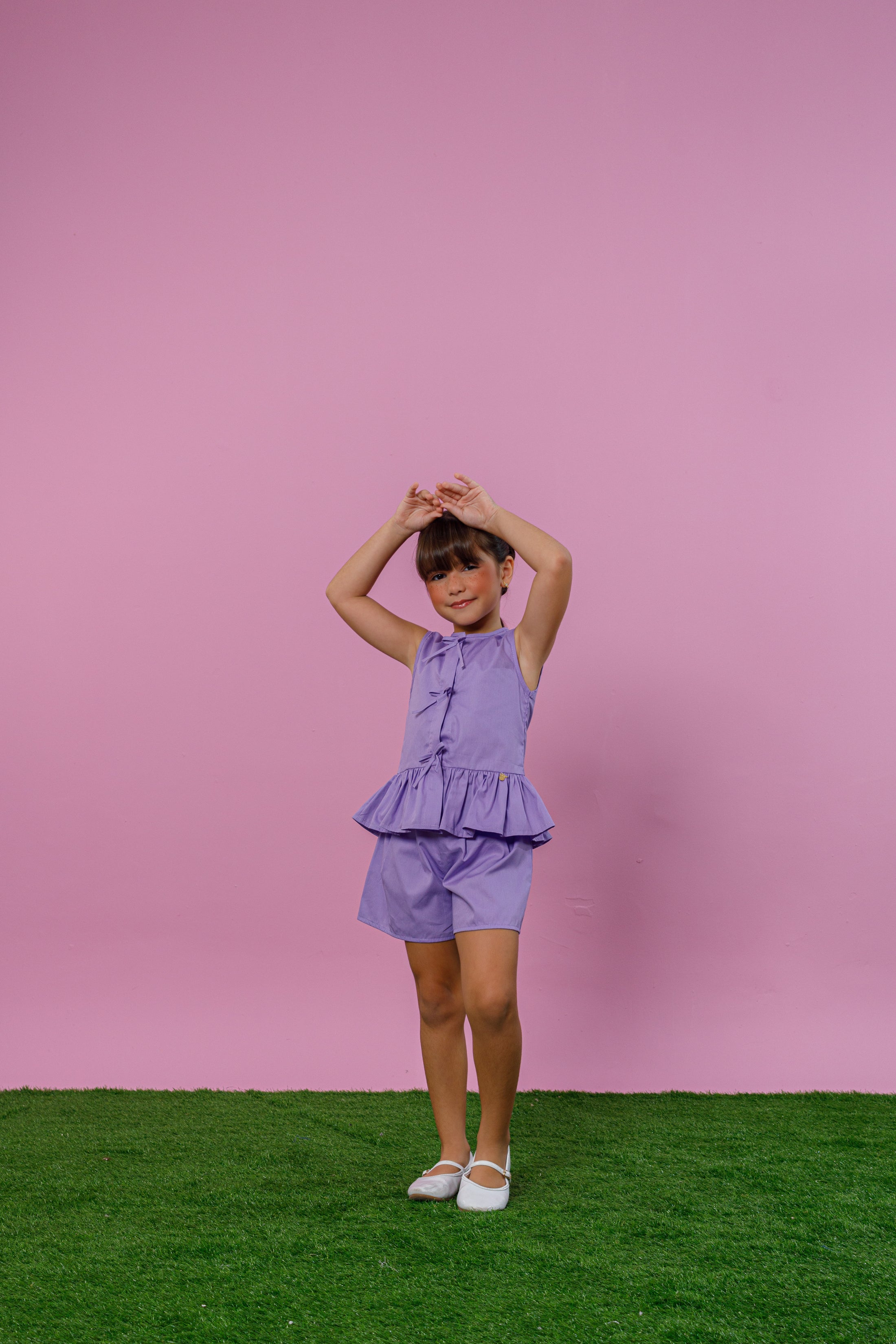 Conjunto Peplum Bete - Lilas