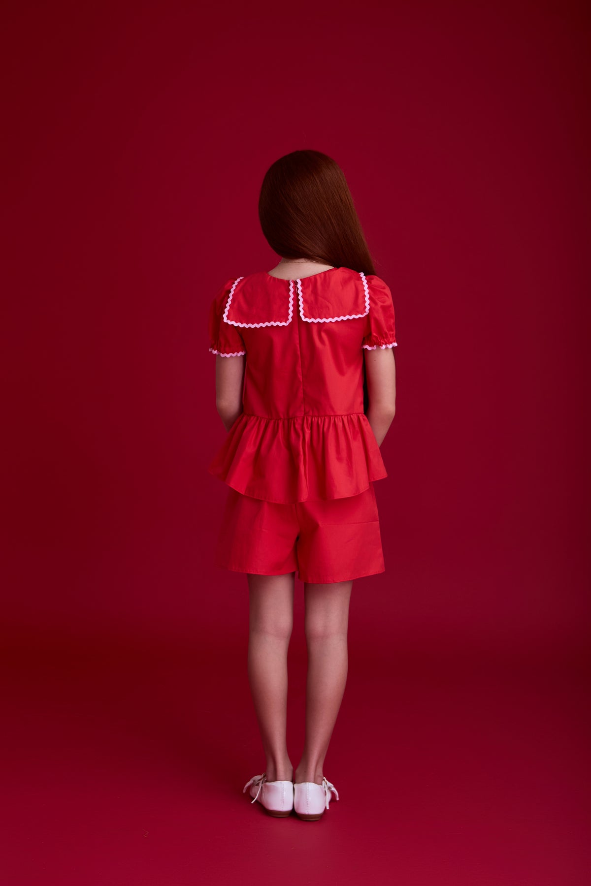 Conjunto Flora - Vermelho