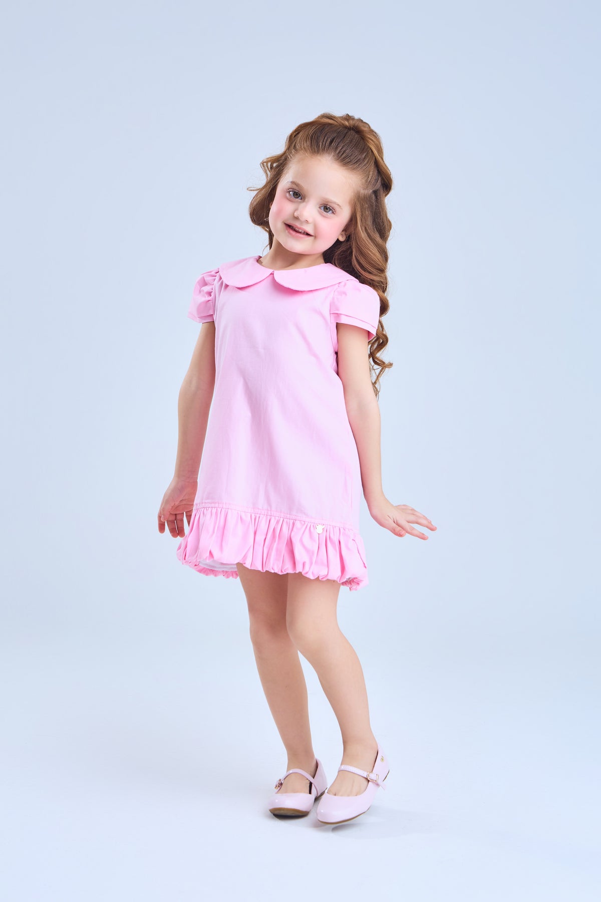 Vestido Flora - Rosa