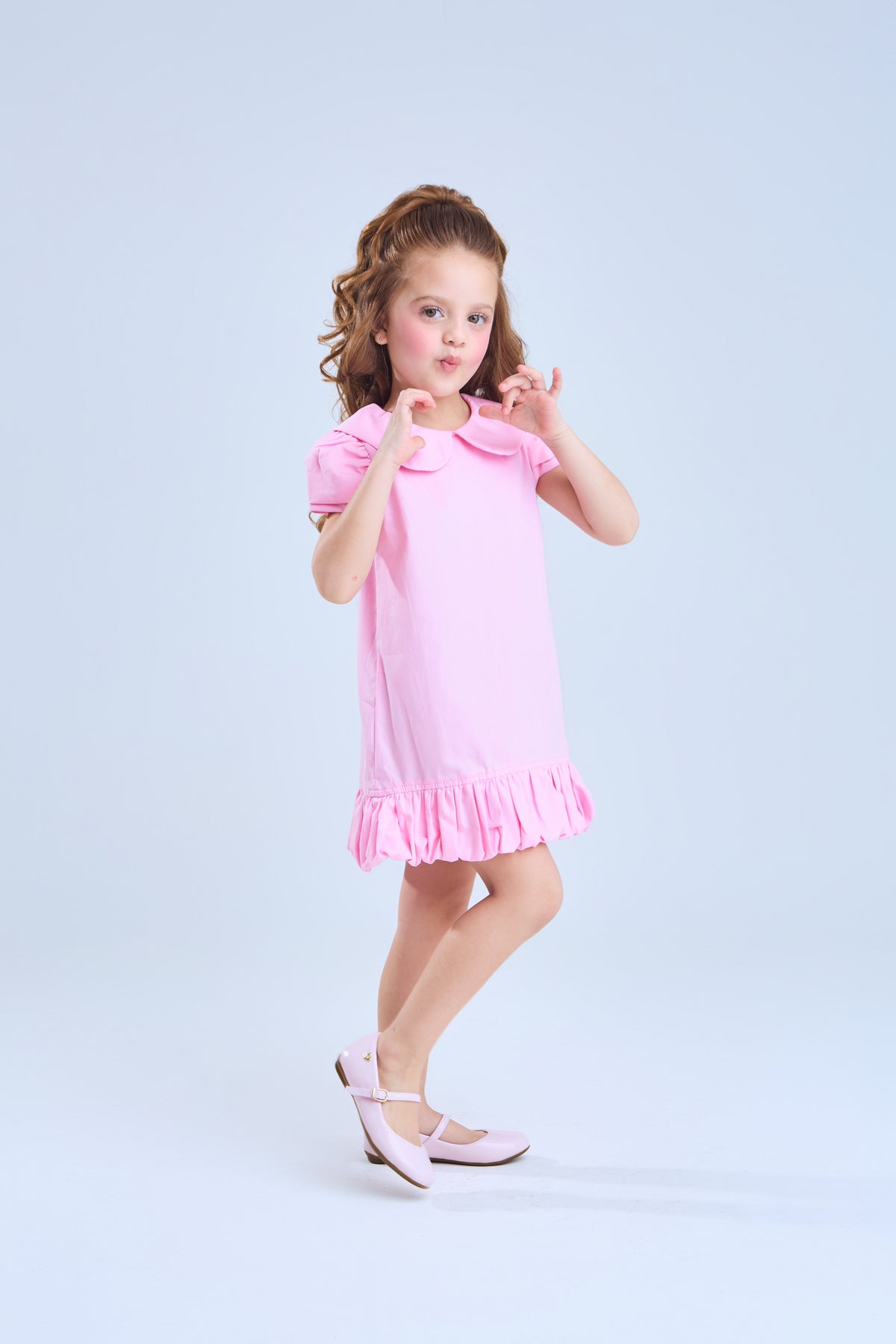 Vestido Flora - Rosa