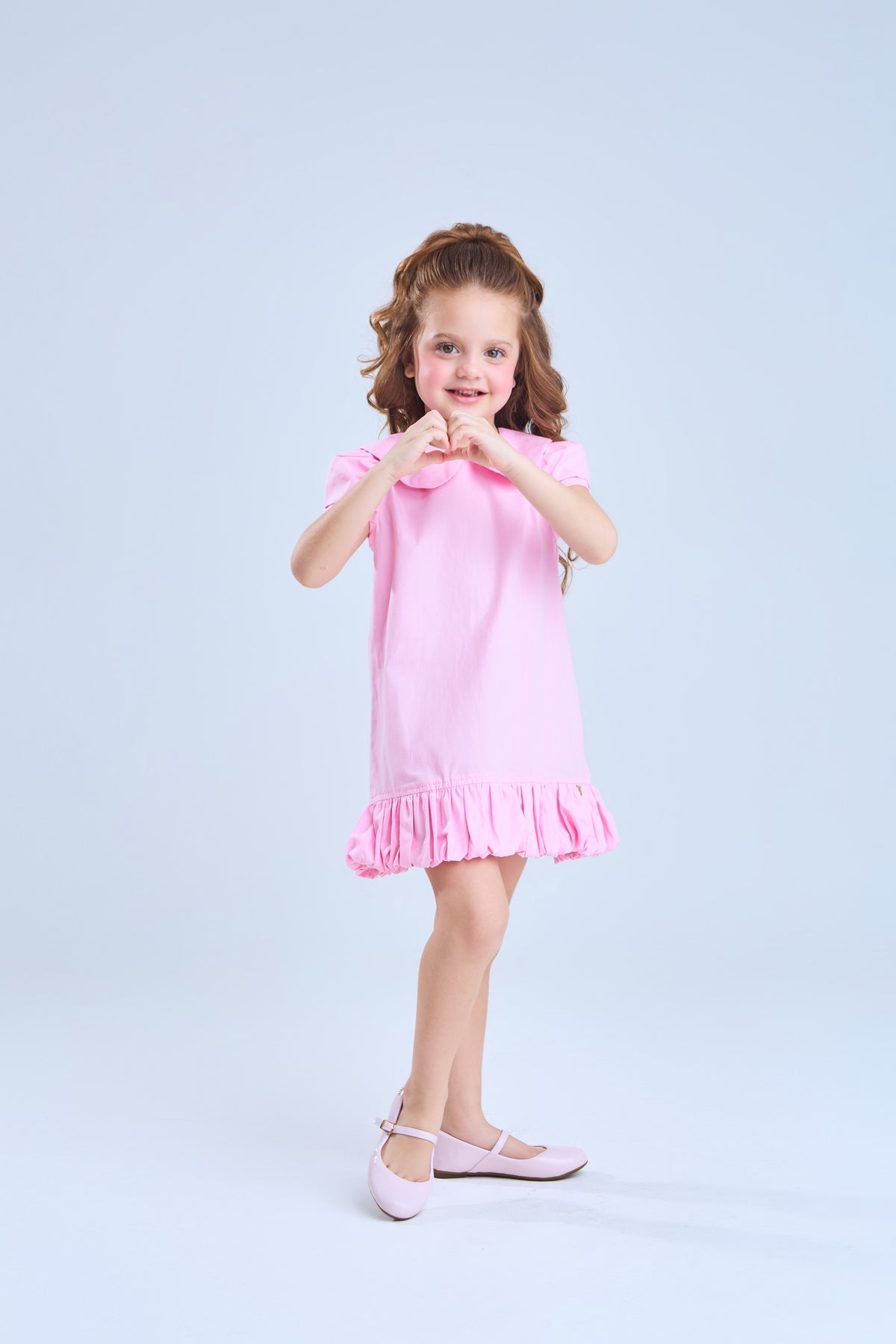 Vestido Flora - Rosa