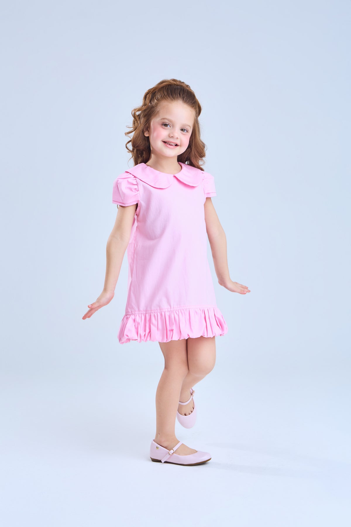 Vestido Flora - Rosa