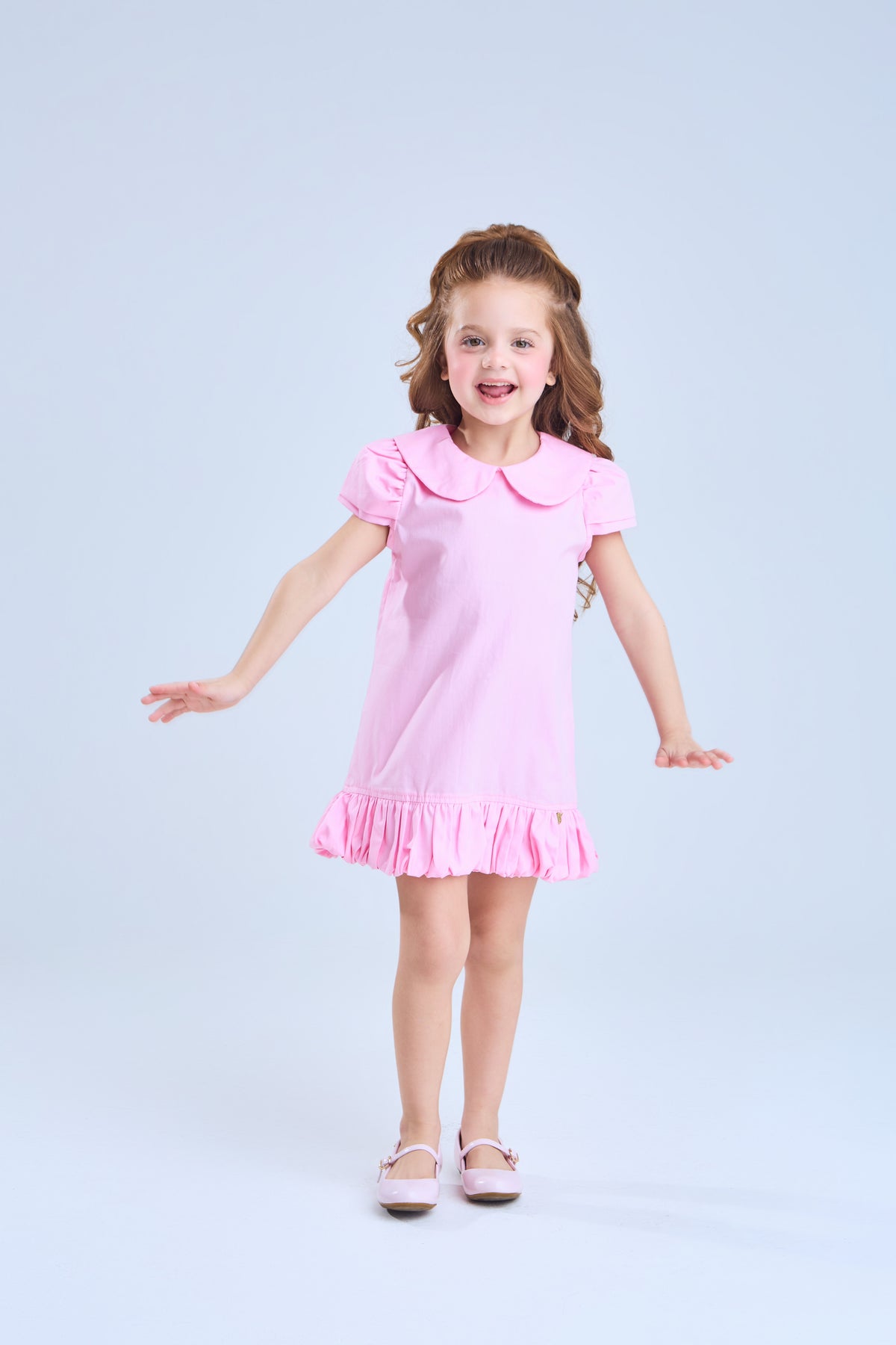 Vestido Flora - Rosa
