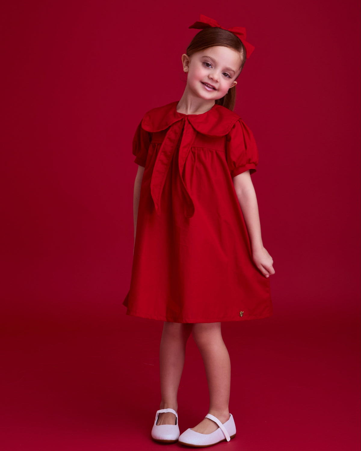 Vestido Daisy - Vermelho