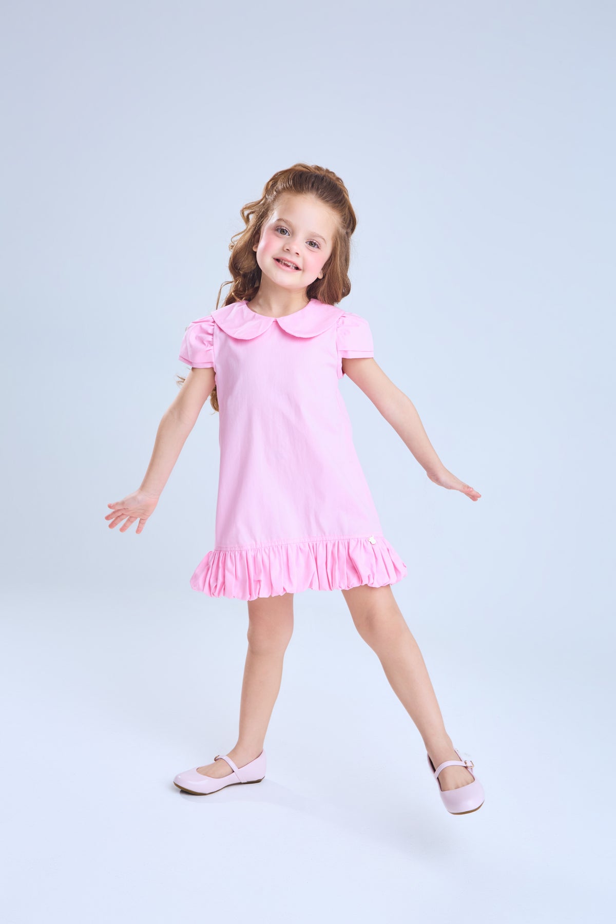 Vestido Flora - Rosa