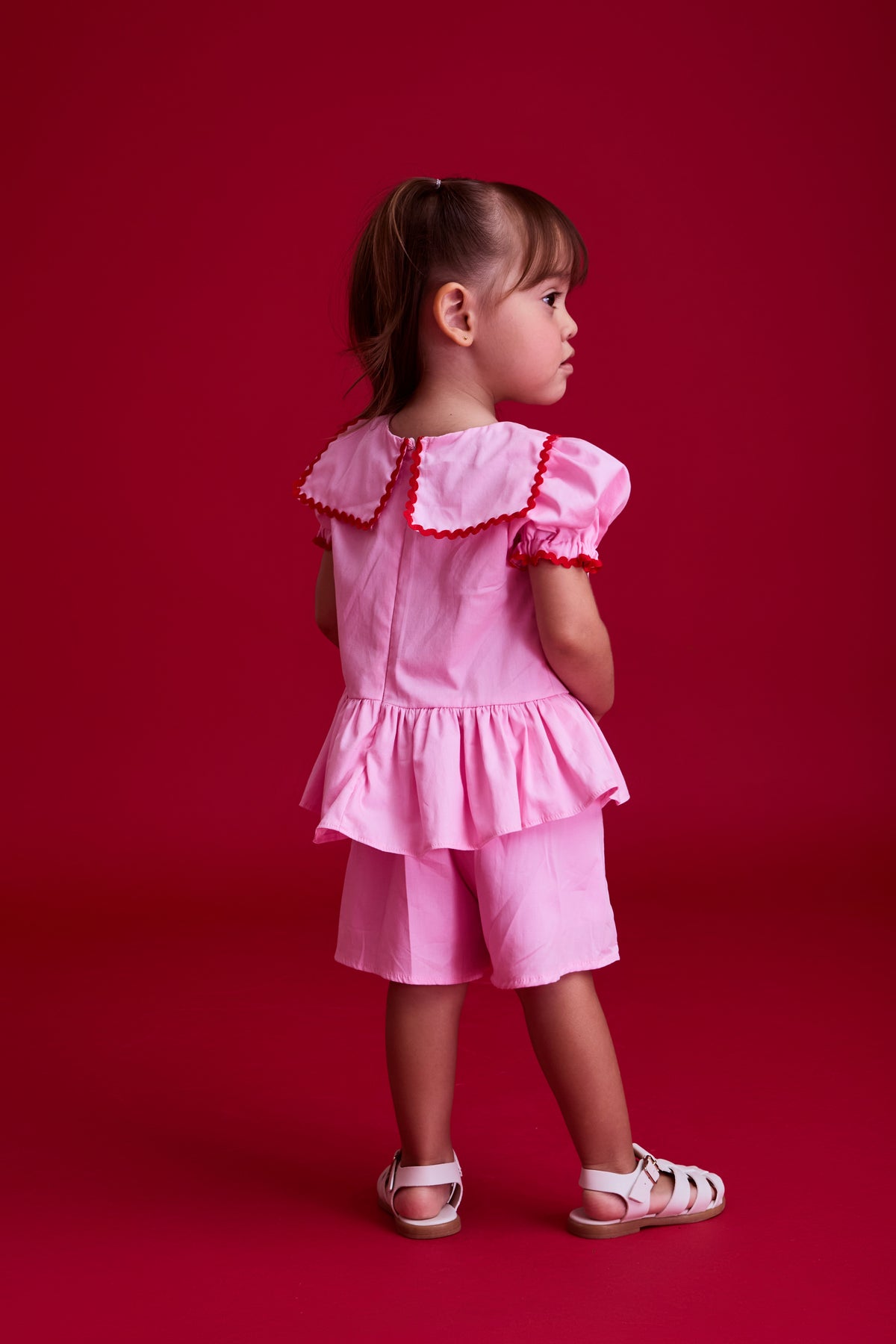 Conjunto Flora - Rosa