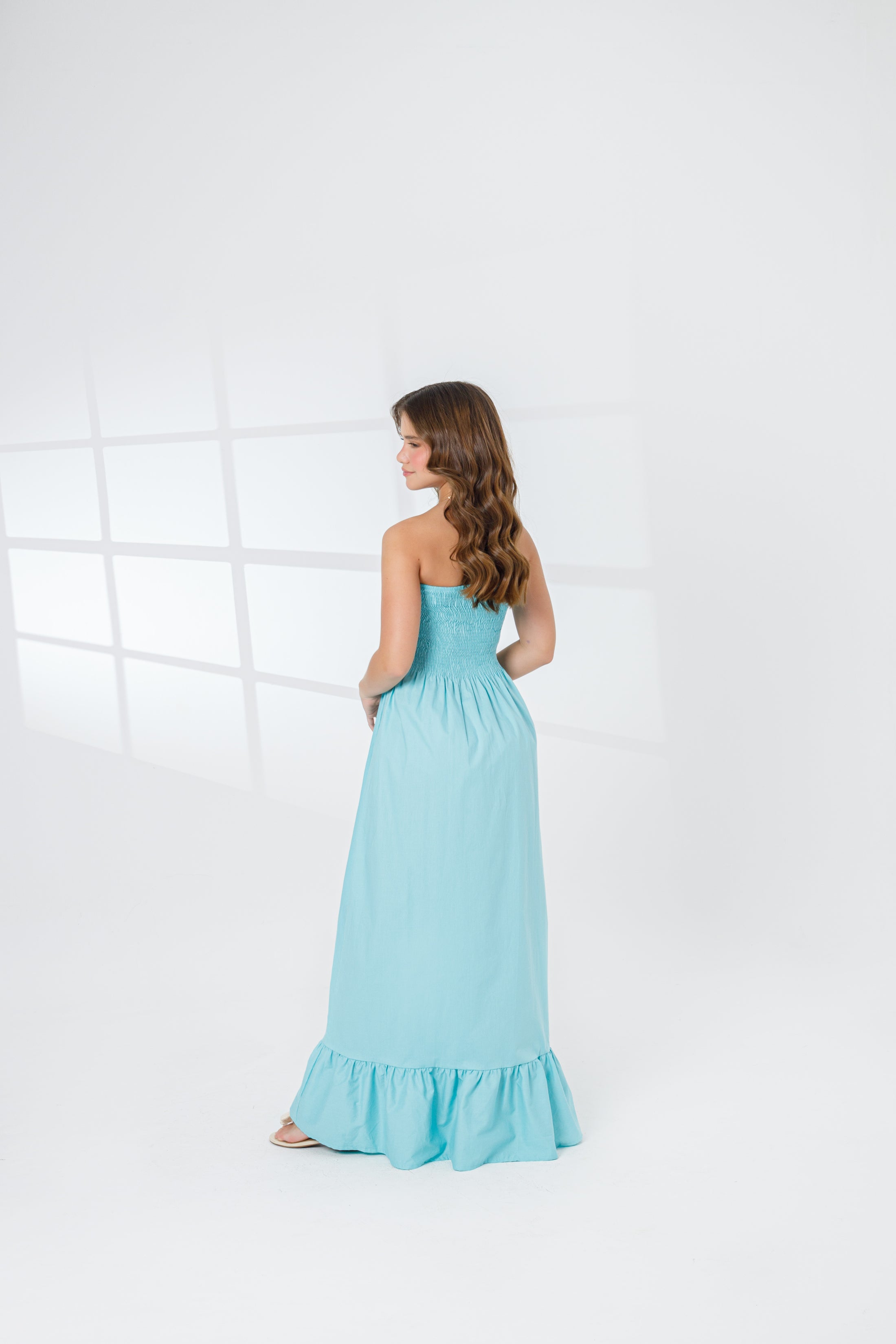 Vestido Kelly - Azul Celeste