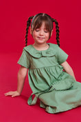 Carregue a imagem no visualizador da Galeria, Vestido Isabel - Verde Oliva
