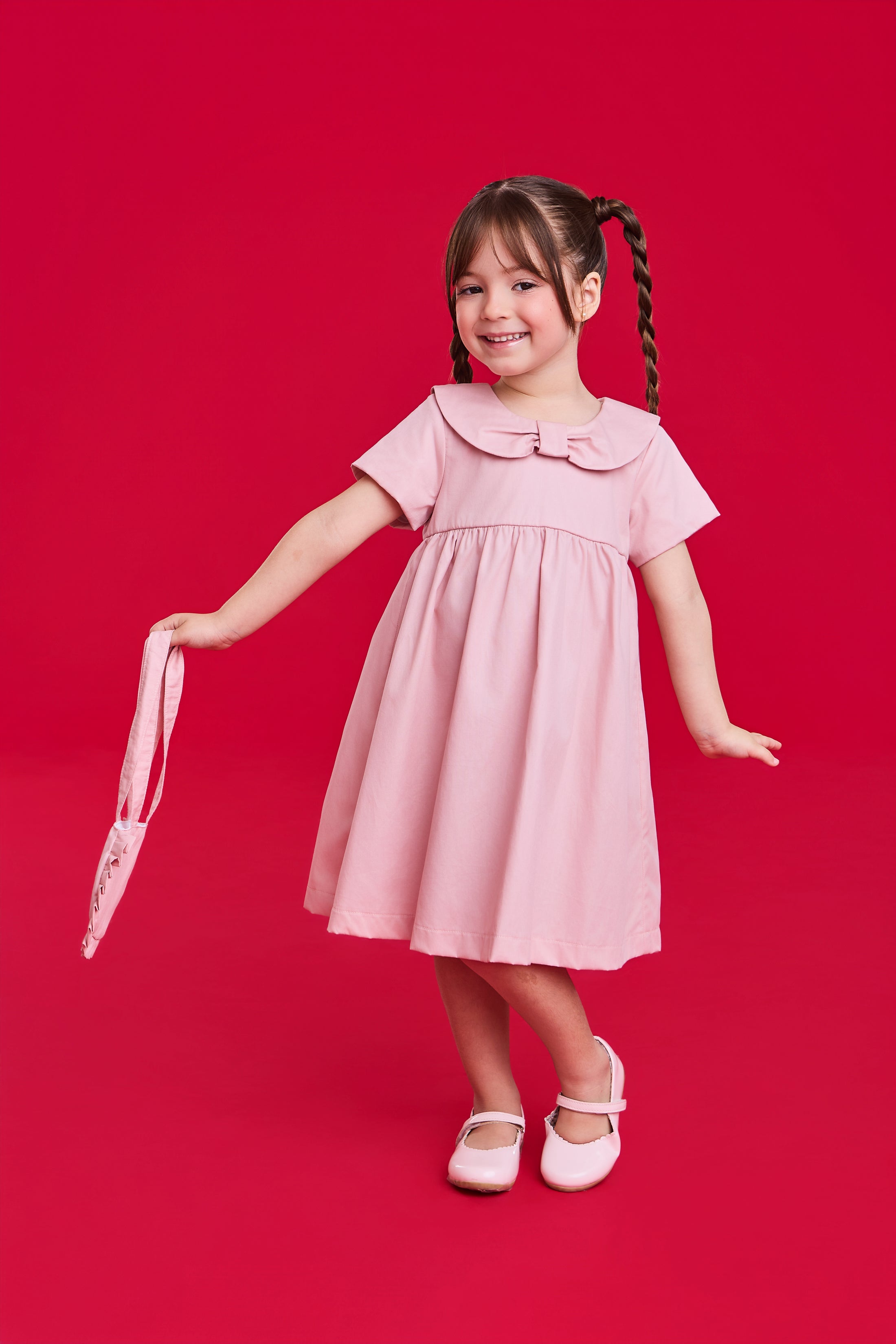 Vestido Isabel - Rosa Seco