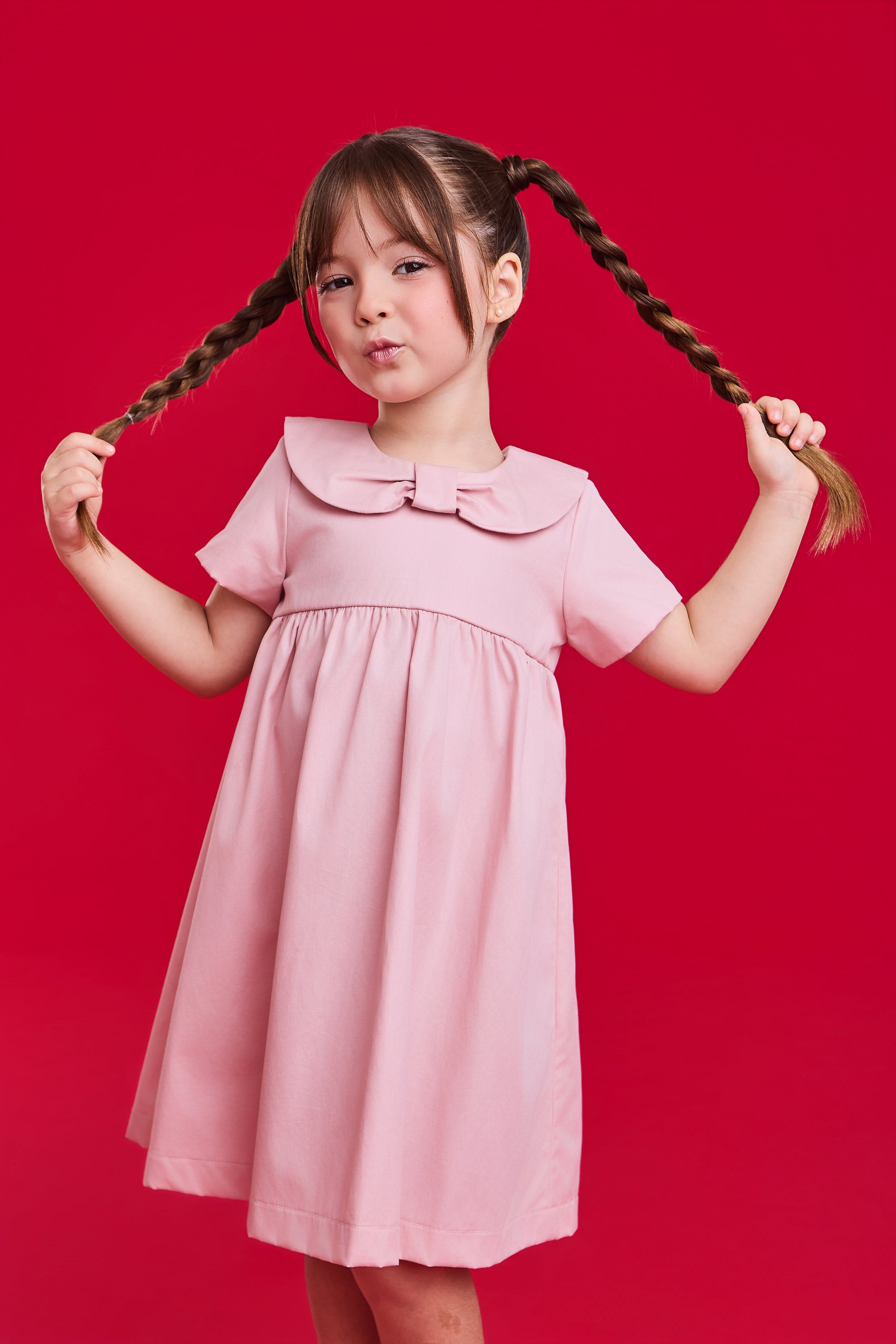 Vestido Isabel - Rosa Seco