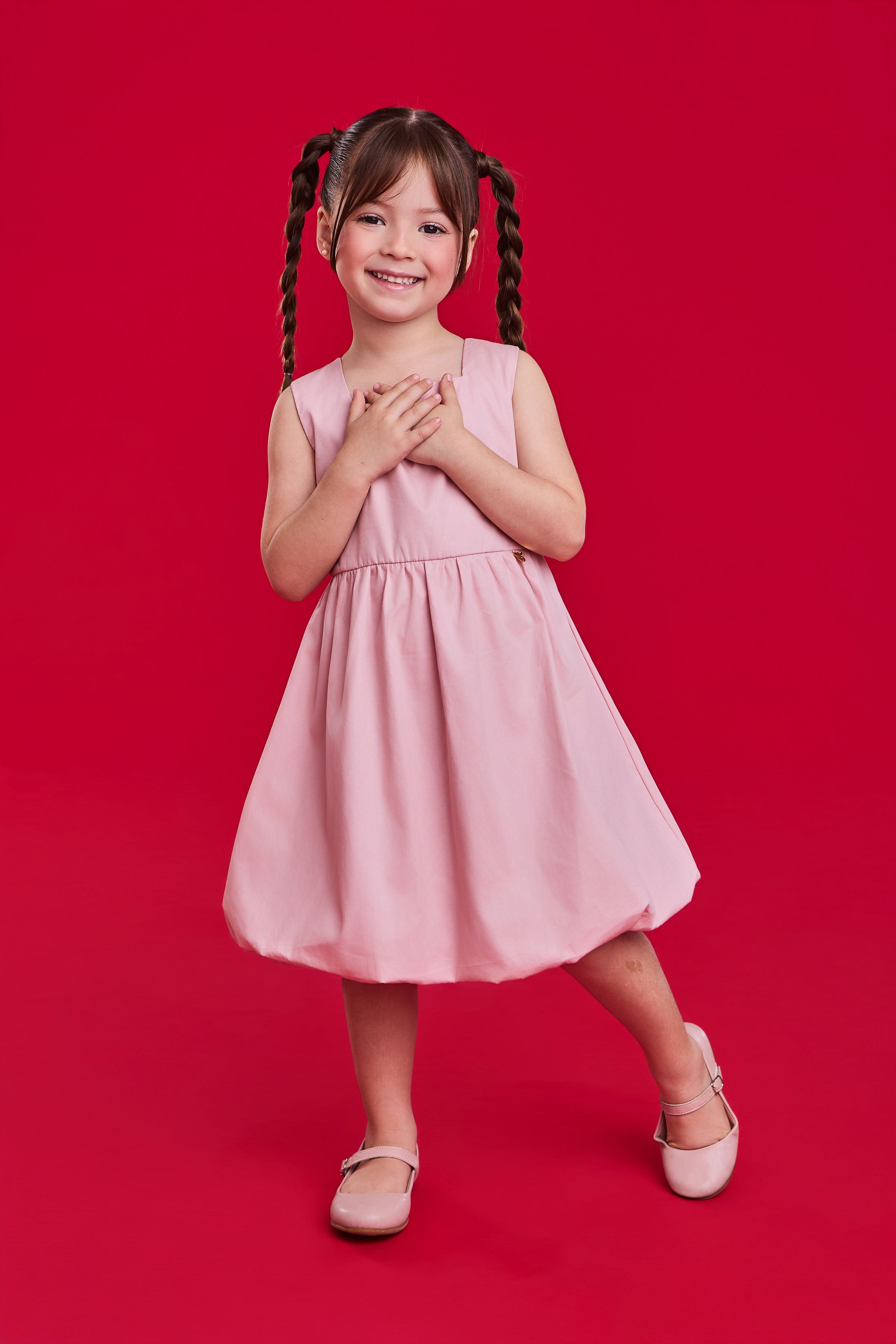 Vestido Eliza - Rosa Seco