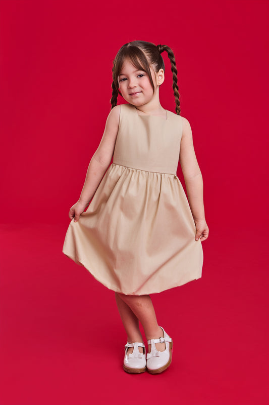 Vestido Eliza - Bege