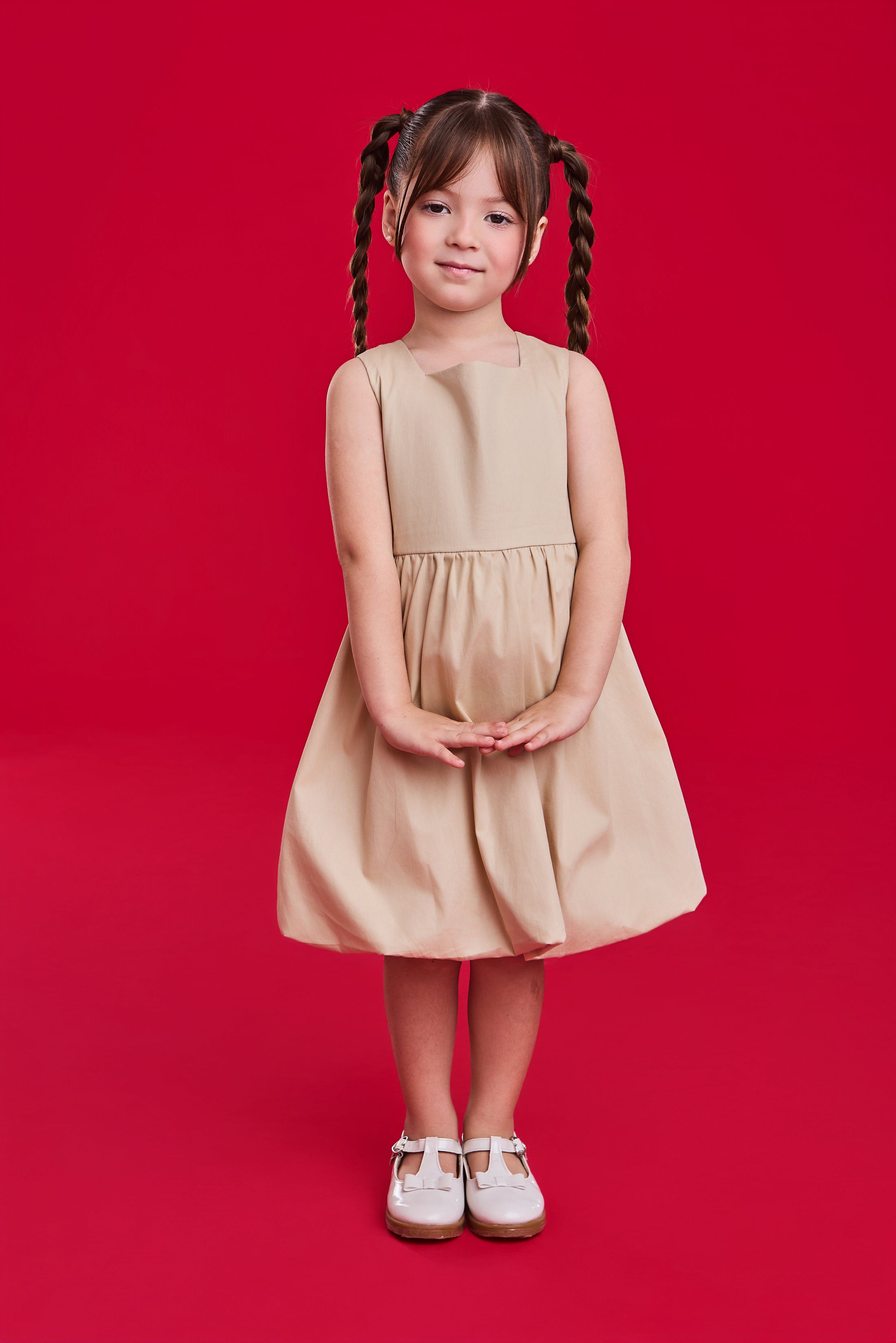 Vestido Eliza - Bege