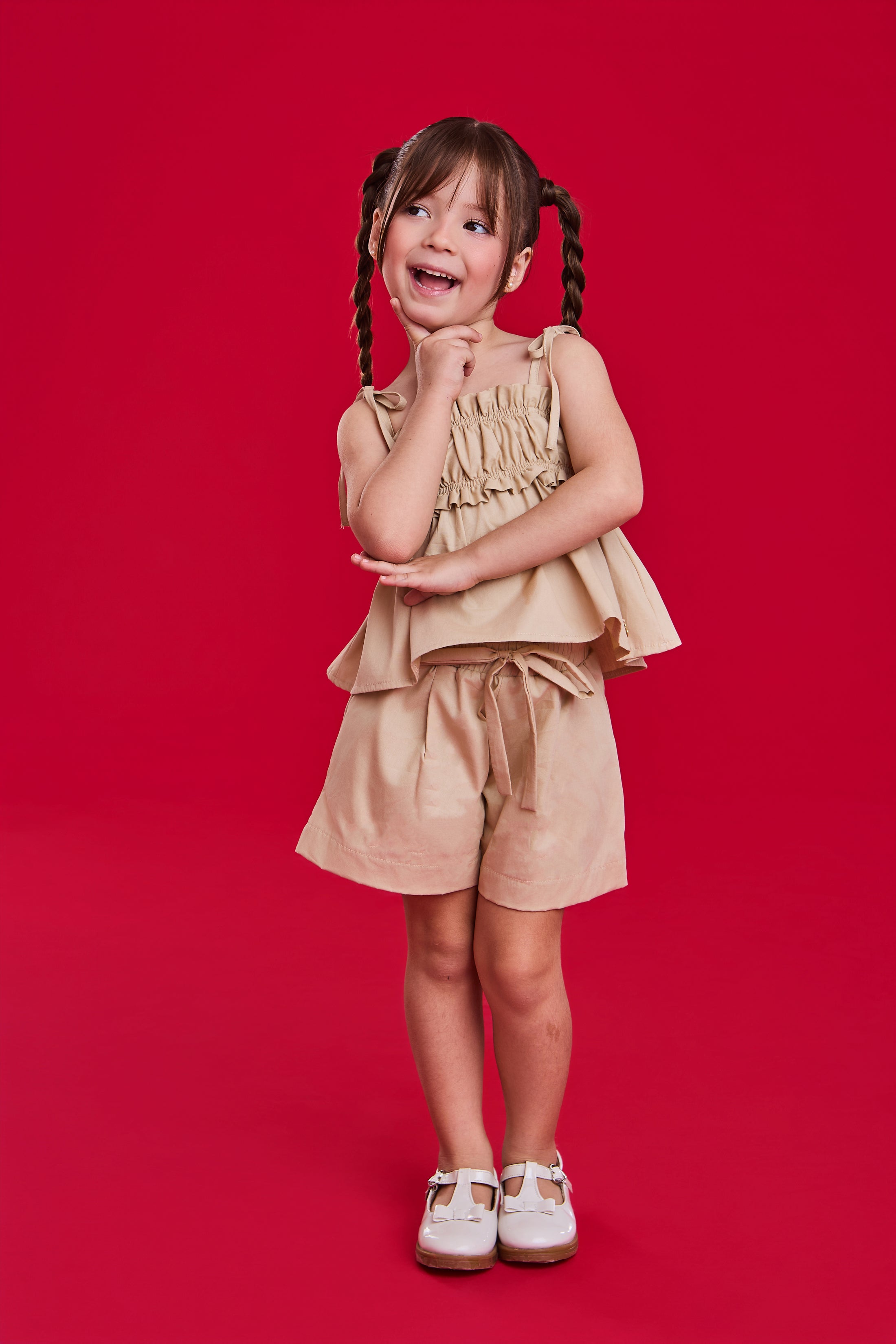 Conjunto Amelia - Bege