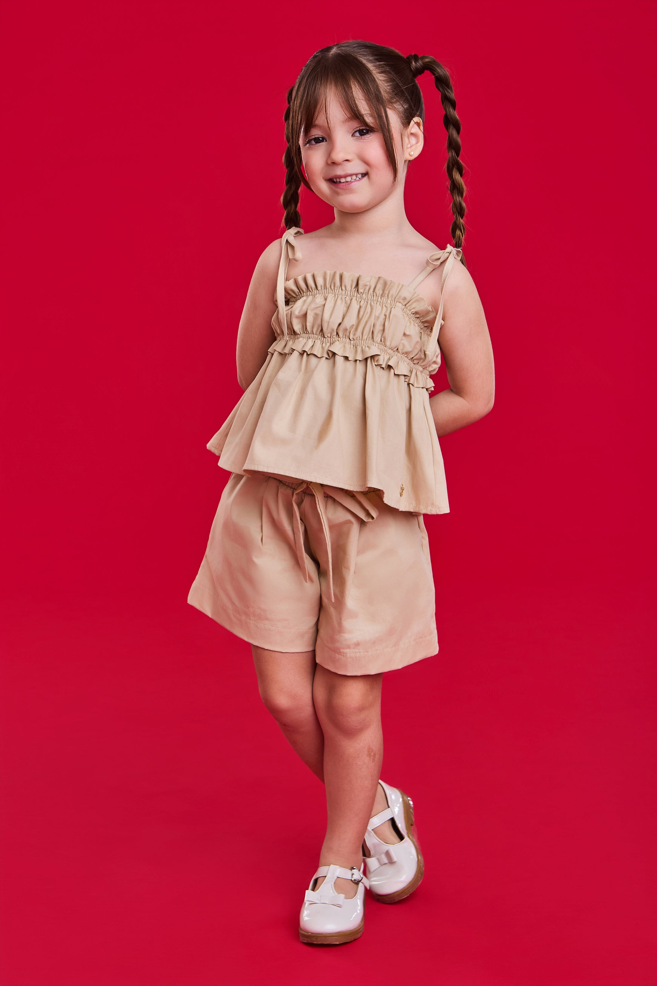 Conjunto Amelia - Bege