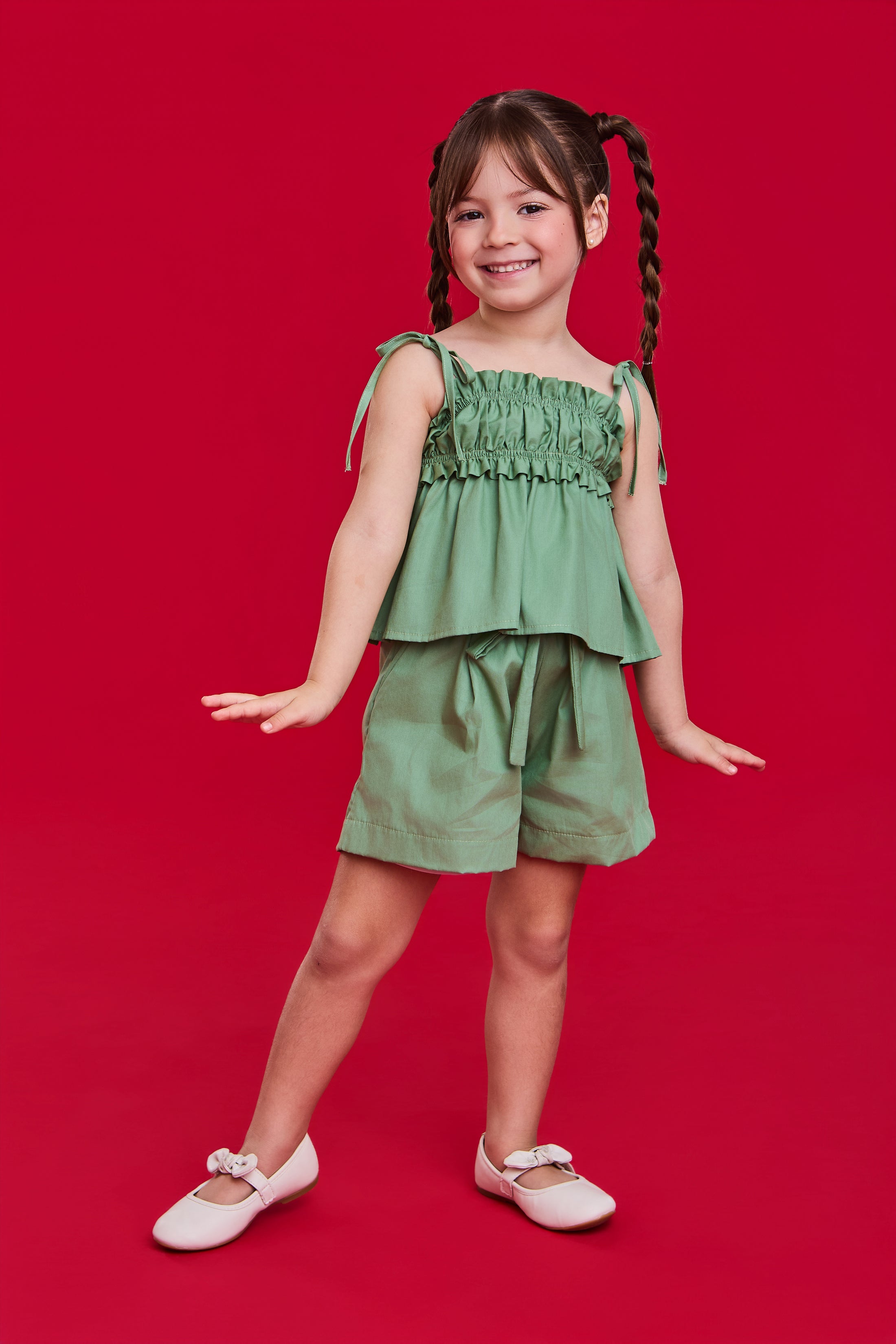 Conjunto Amelia - Verde Oliva