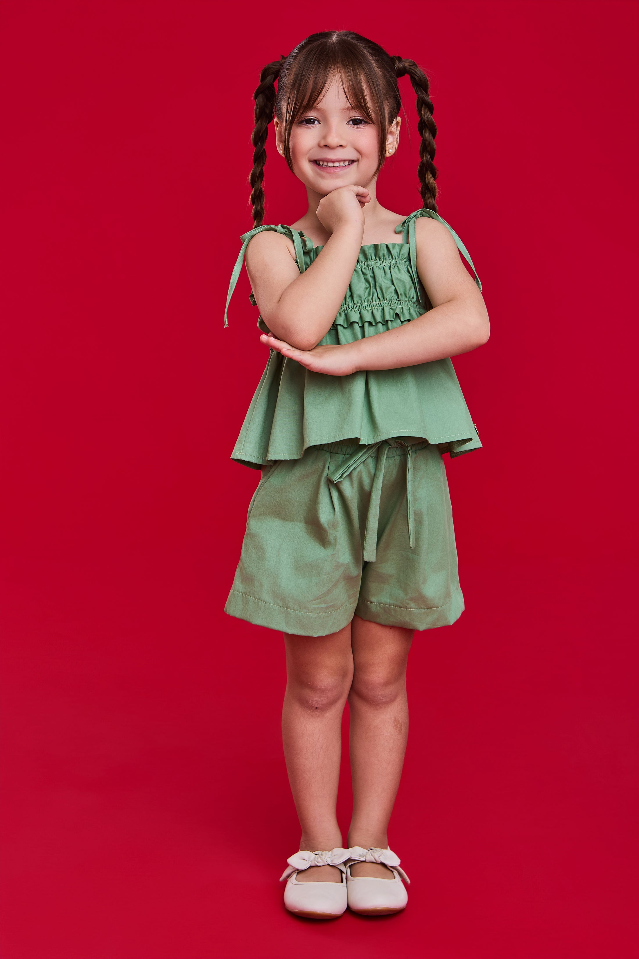 Conjunto Amelia - Verde Oliva