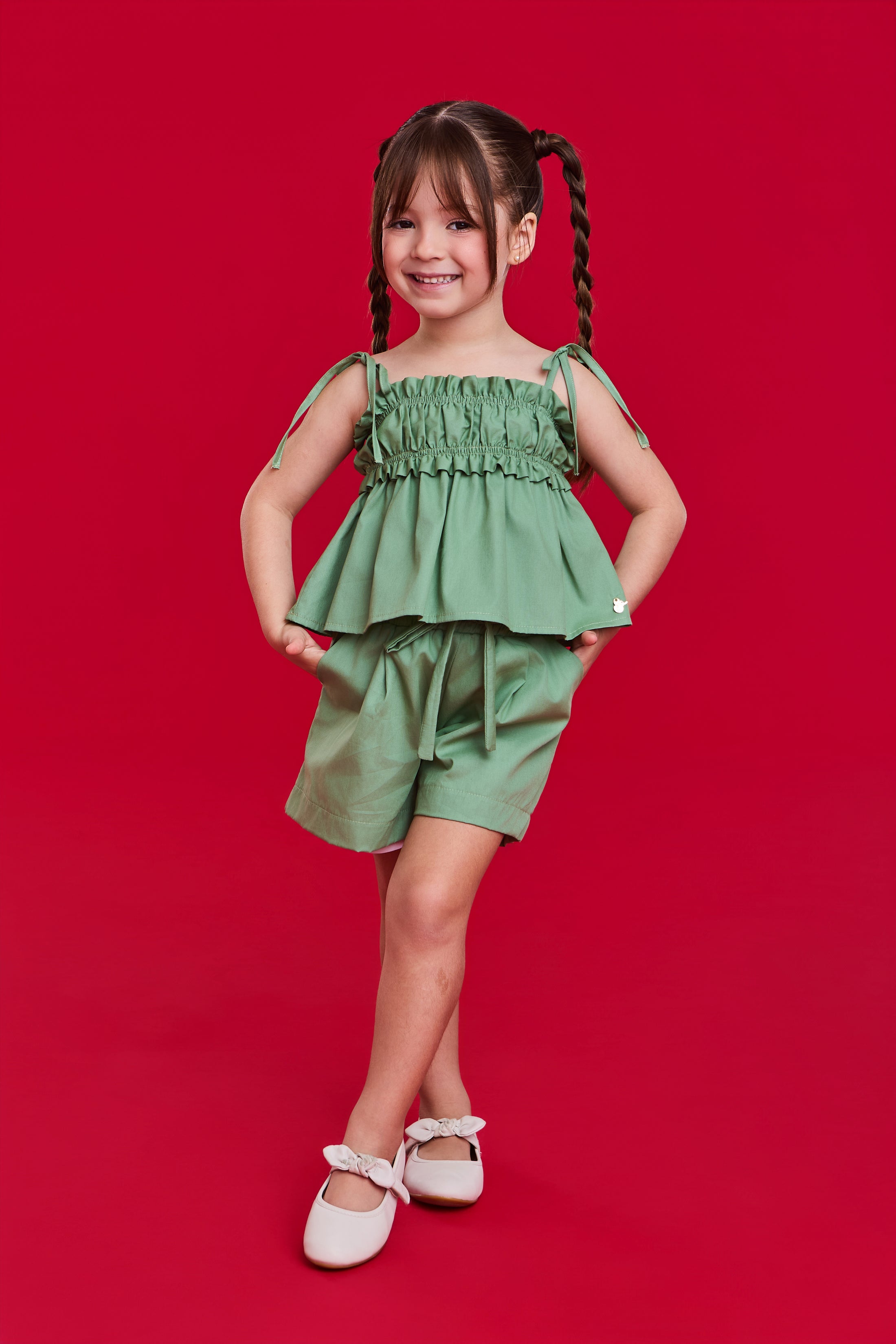 Conjunto Amelia - Verde Oliva